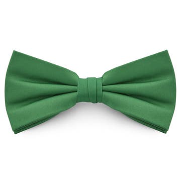 Smaragzöld egyszerű csokornyakkendő - XL