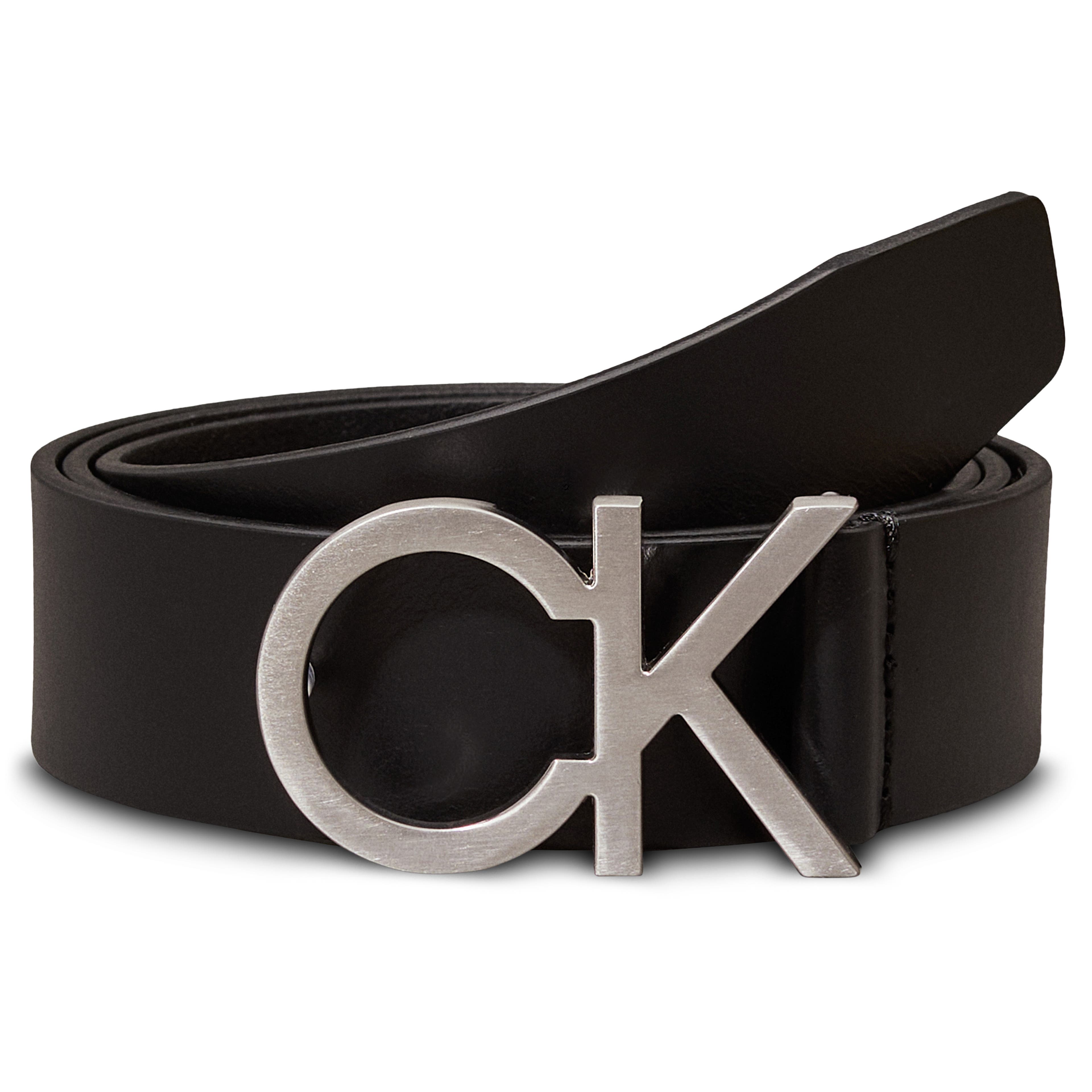 Pasek Calvin Klein Buckle Czarny Pasek Calvin Klein Buckle Czarny
