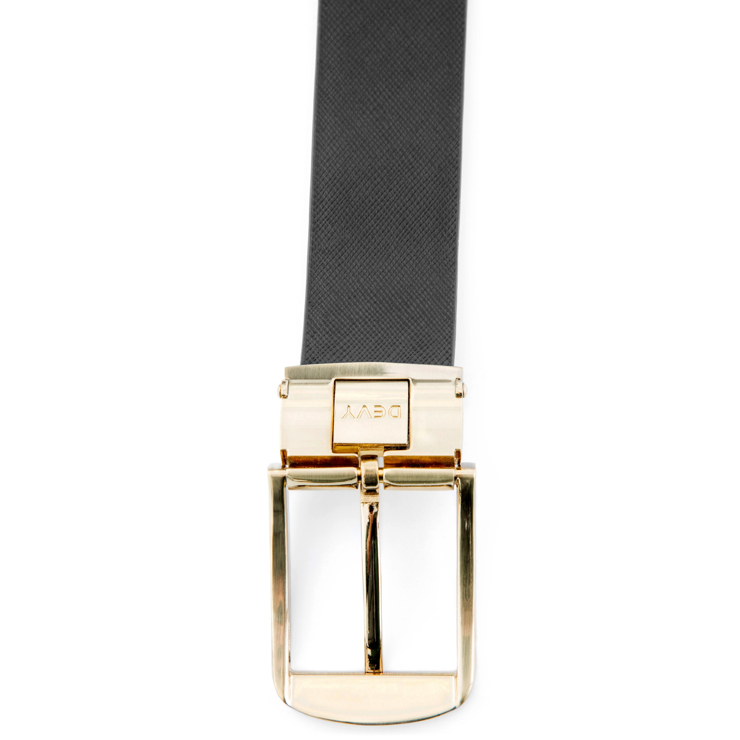 Lekkert Skinnbelte med Gullspenne - 3