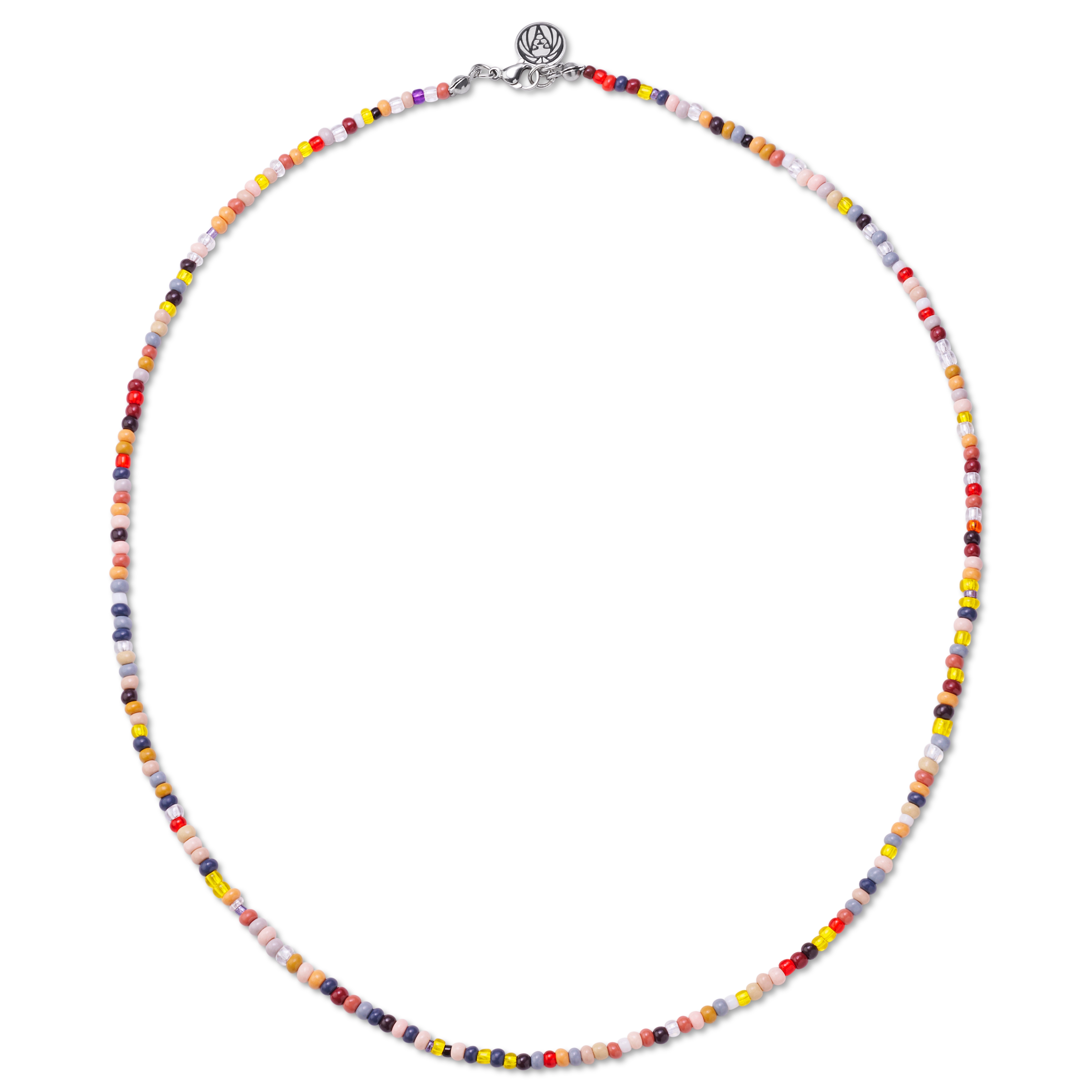 Amalfi | Barevný pískový náhrdelník ze skleněných korálků - 3