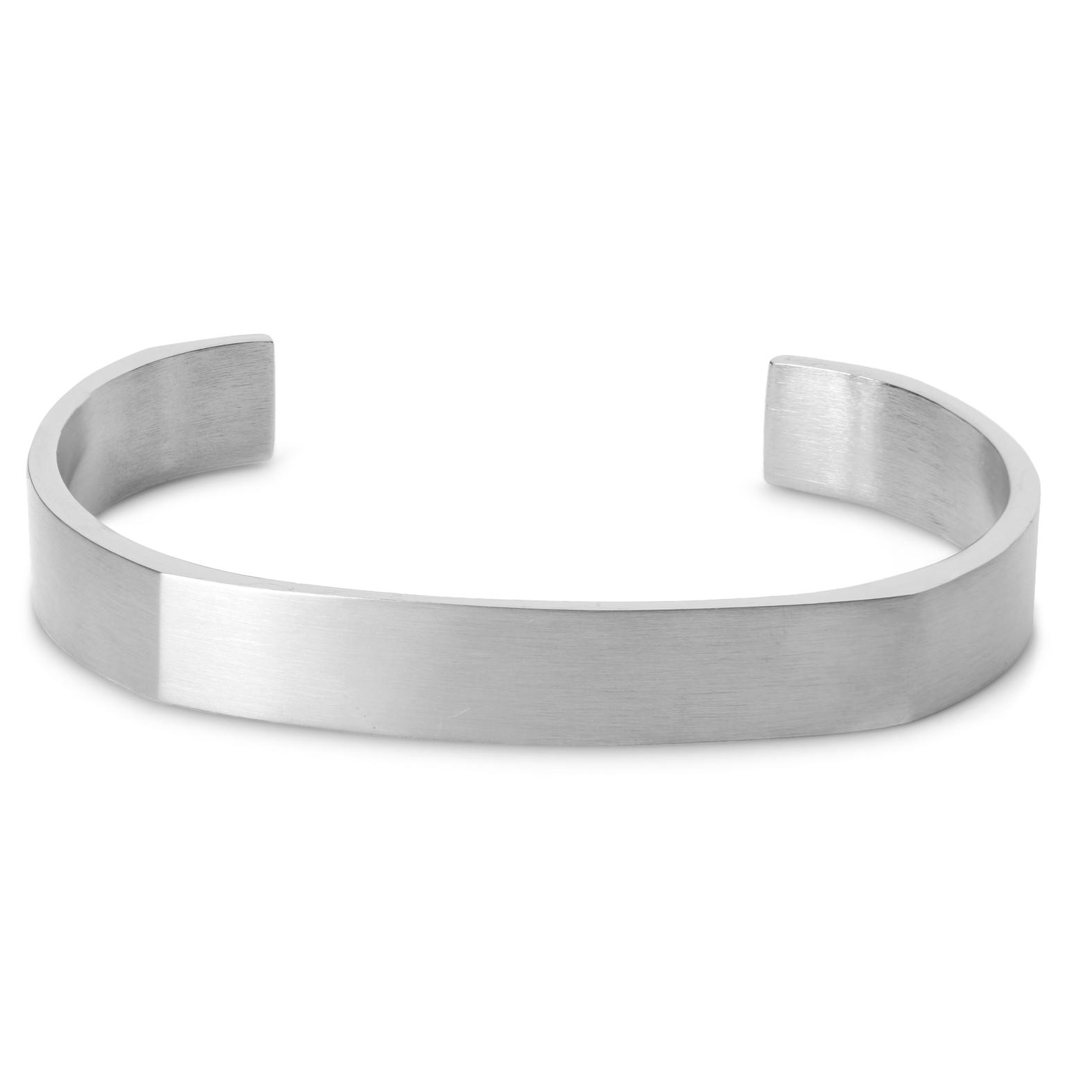 Brushed Silver-Tone Cuff Bracelet Brushed Silver-Tone Cuff Bracelet