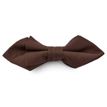 Papillon basic a punta marrone scuro Papillon basic a punta marrone scuro