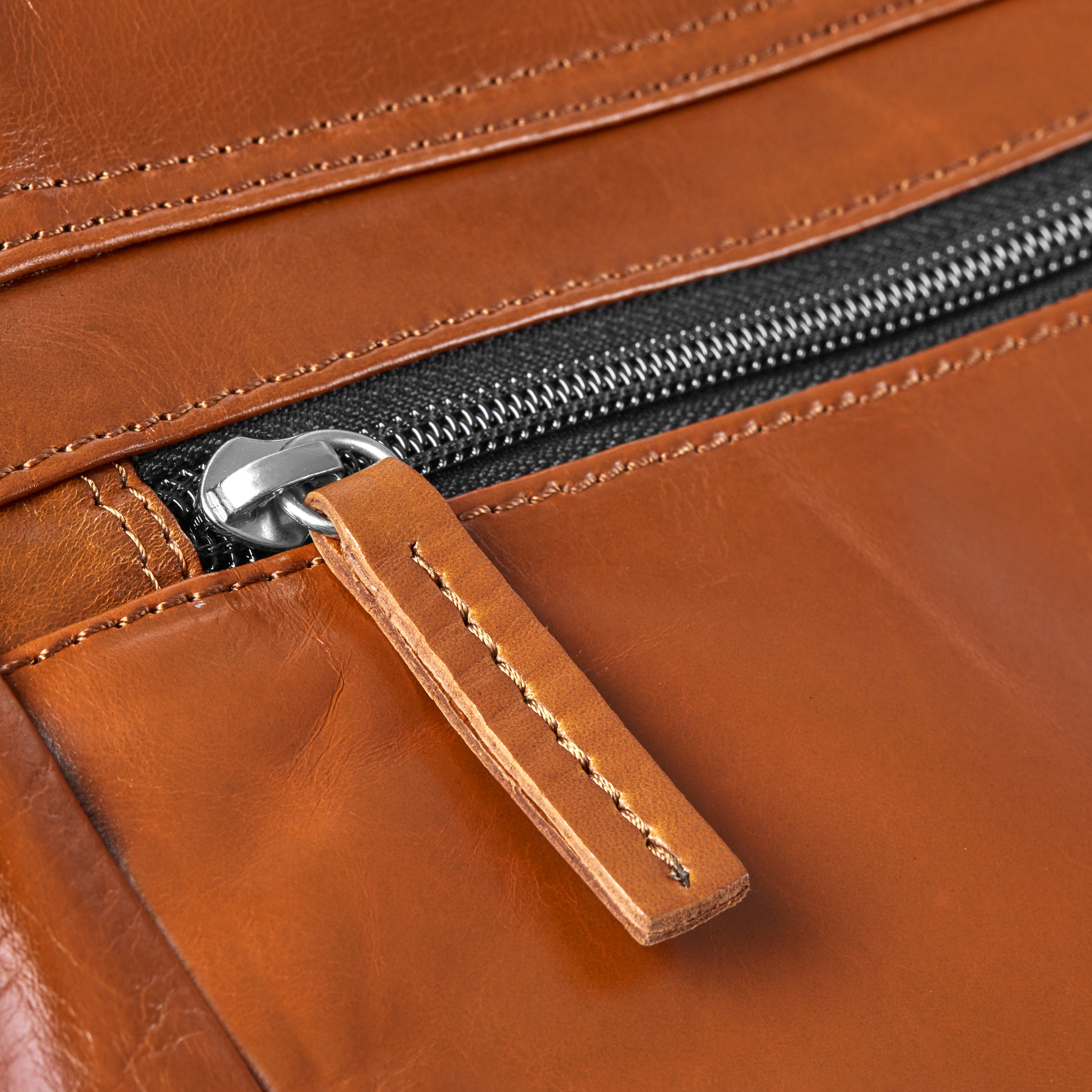 Tan Jasper Messenger Lædertaske - 11