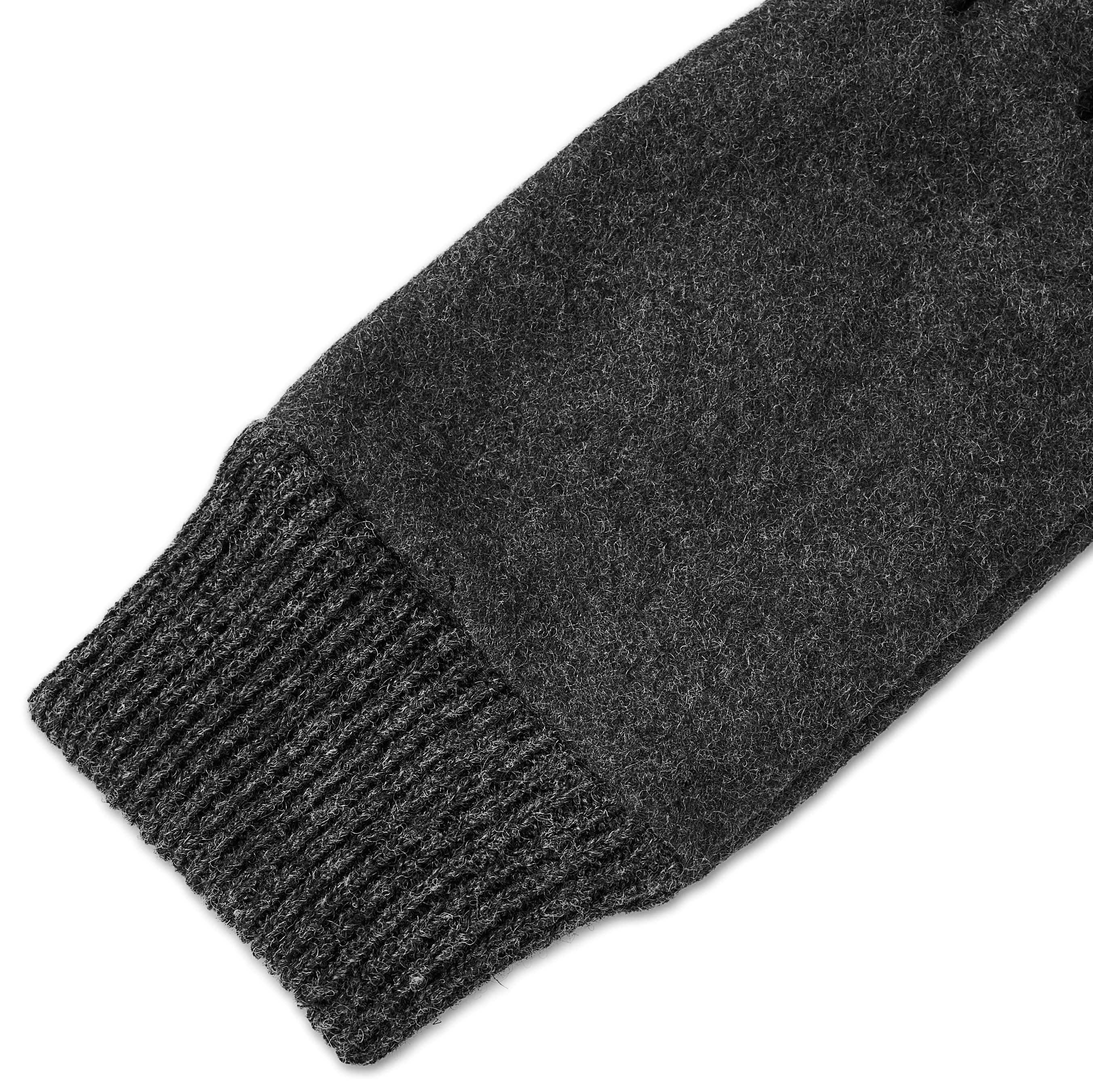 Hiems | Grijze Wollen Handschoenen - 8