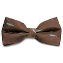 Chocolate Brown with Fish Pre-Tied Bow Tie Chocolate Brown with Fish Pre-Tied Bow Tie