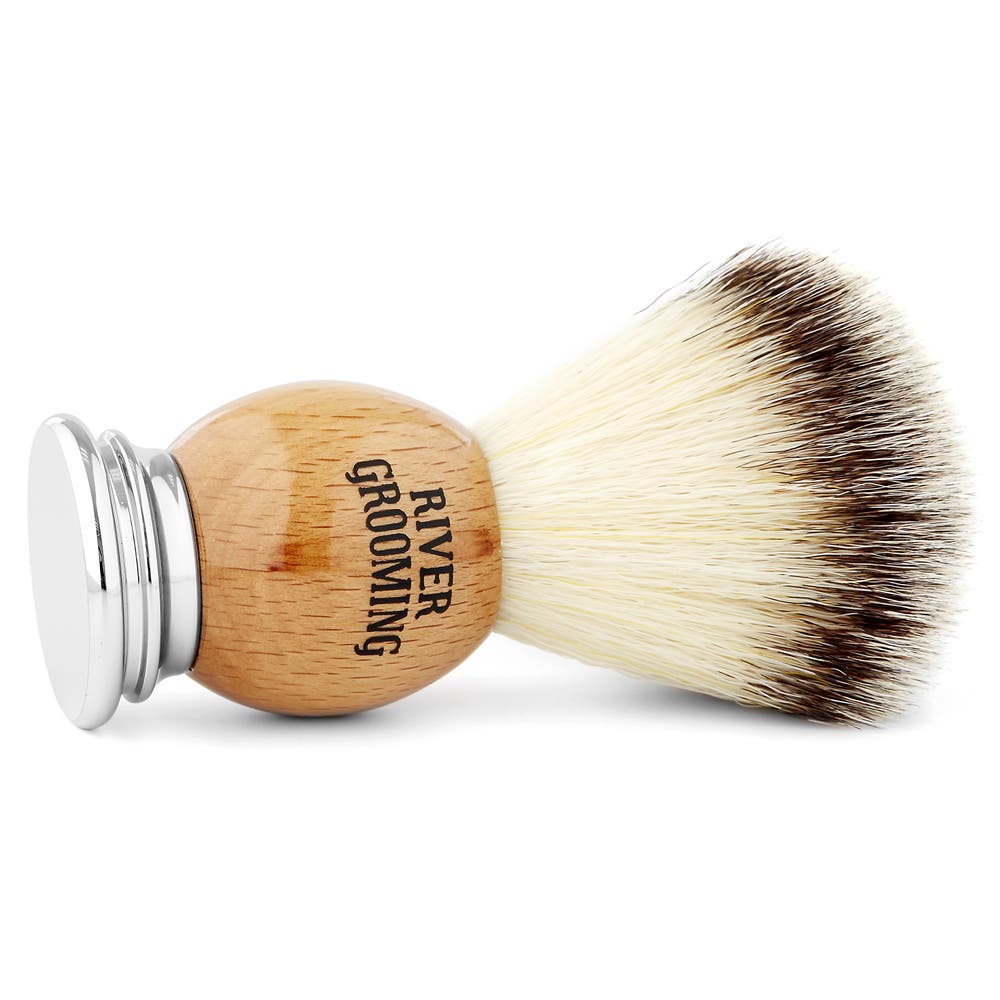 hover: Blaireau en bois naturel marron hover: Blaireau en bois naturel marron