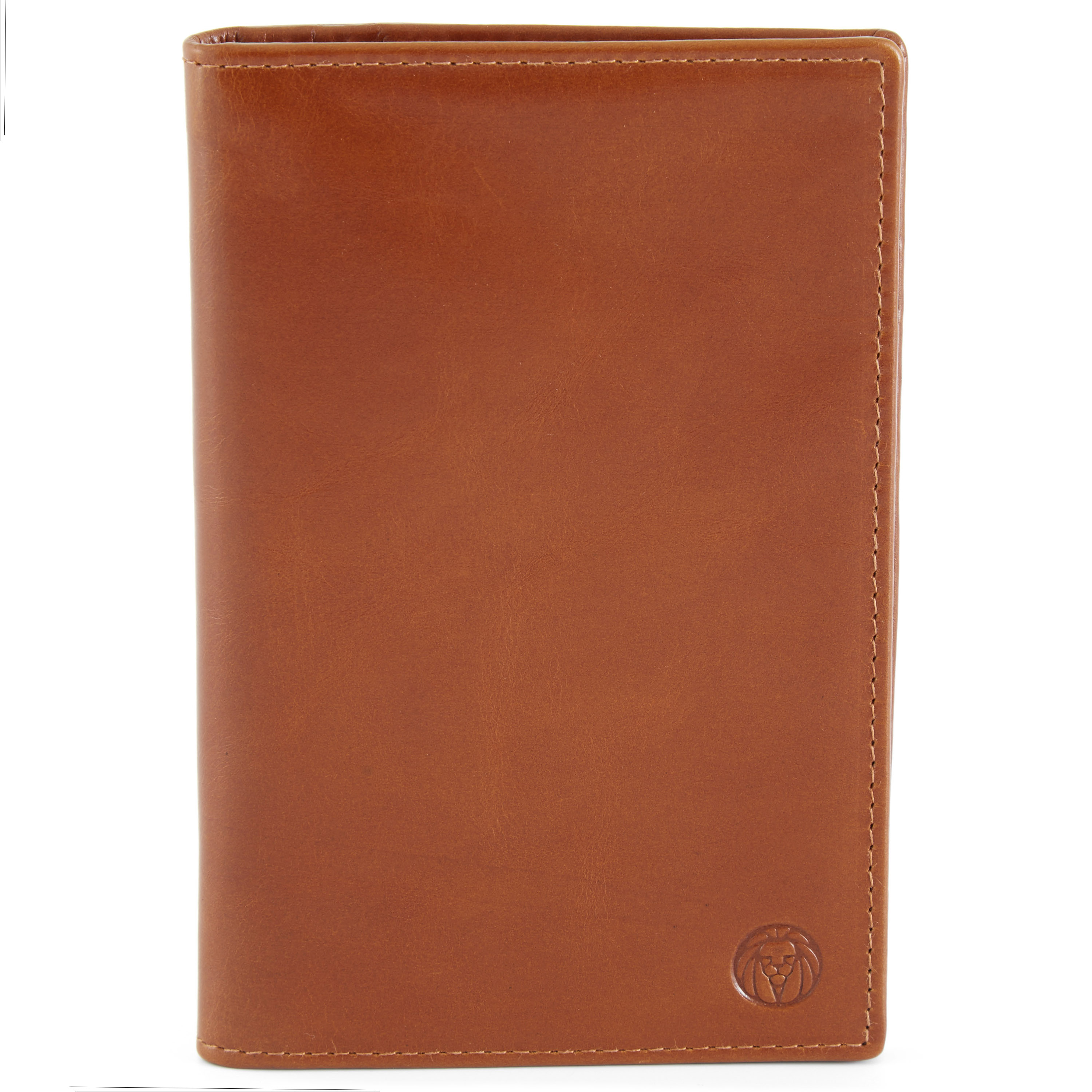 Lysebrun Jasper Passlommebok av Skinn - 3