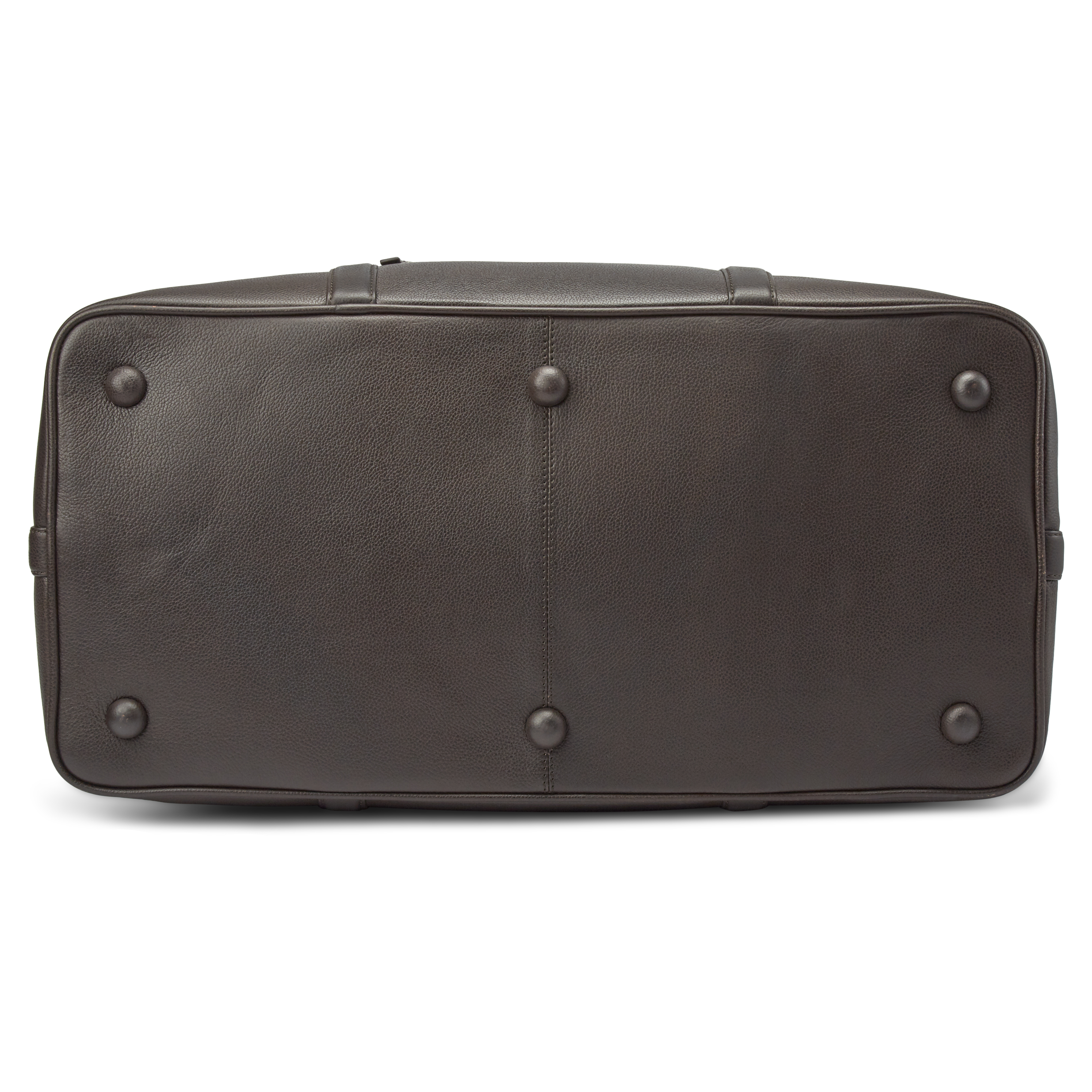 Sean Dunkelbraune Leder Wochenendtasche - 7