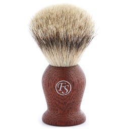 Red Oak Best Badger Shaving Brush