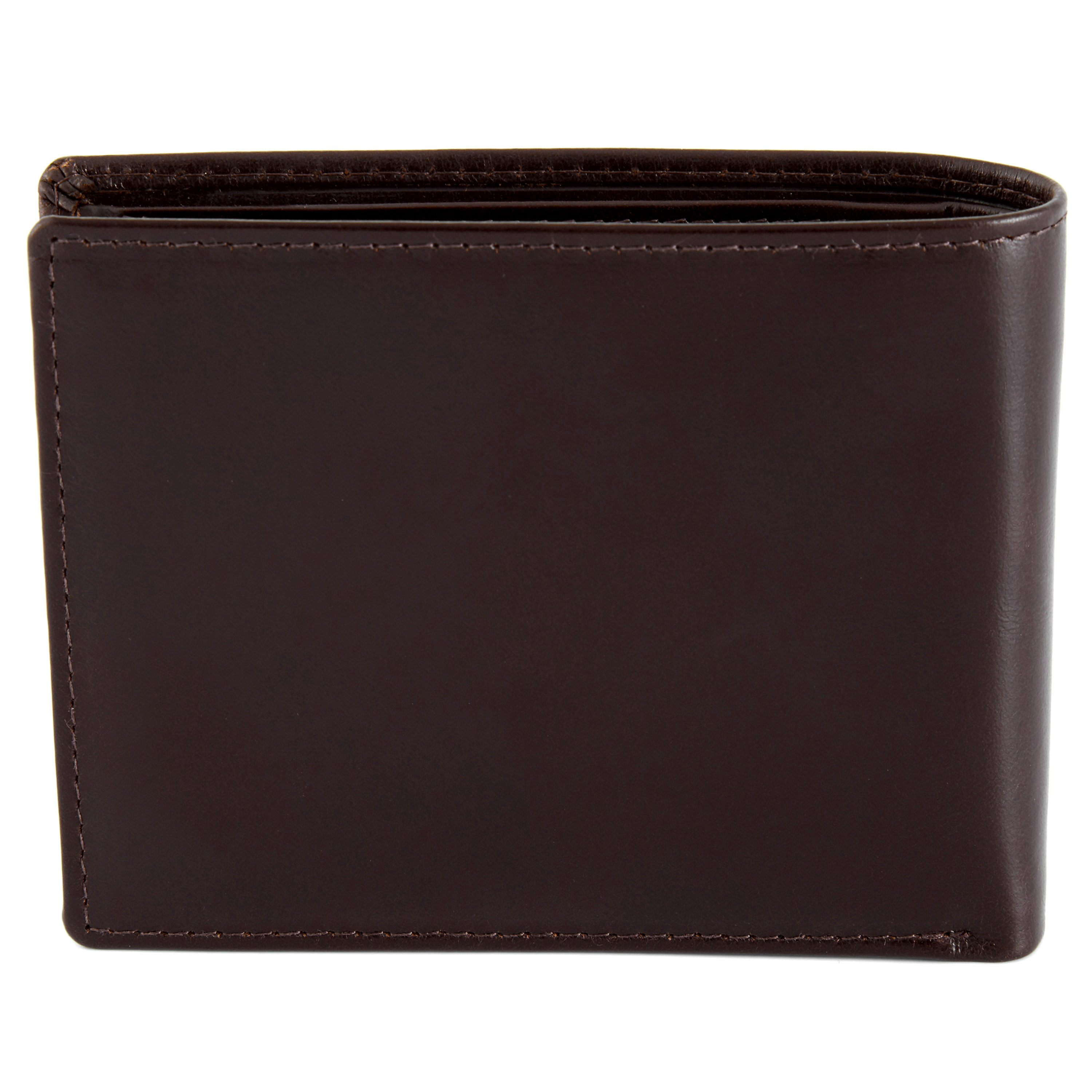 Mørkebrun Trifold Jasper Skinnlommebok - 4