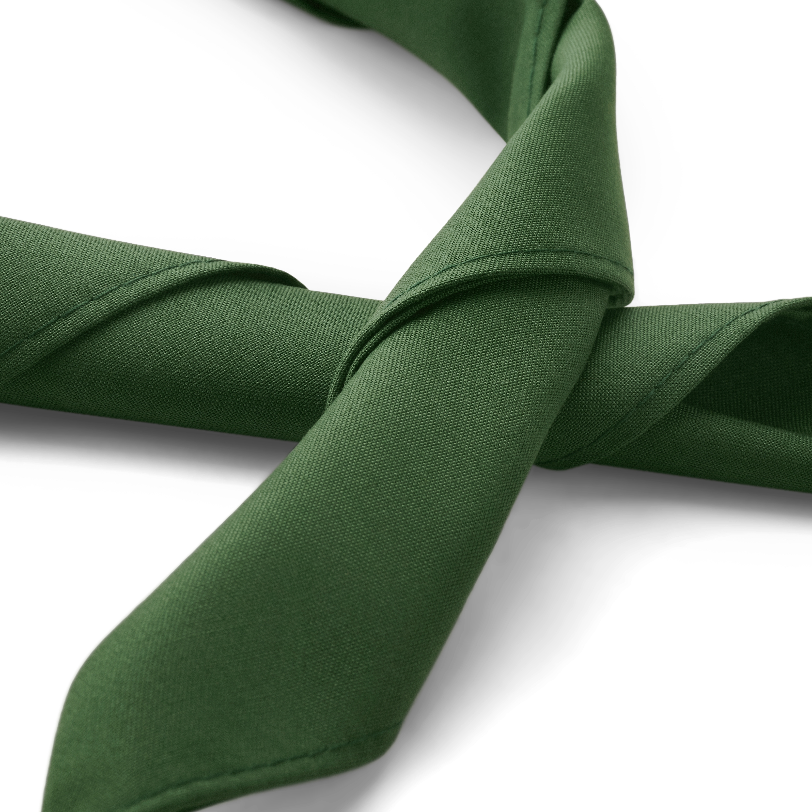 Grønt basic tørklæde - 3