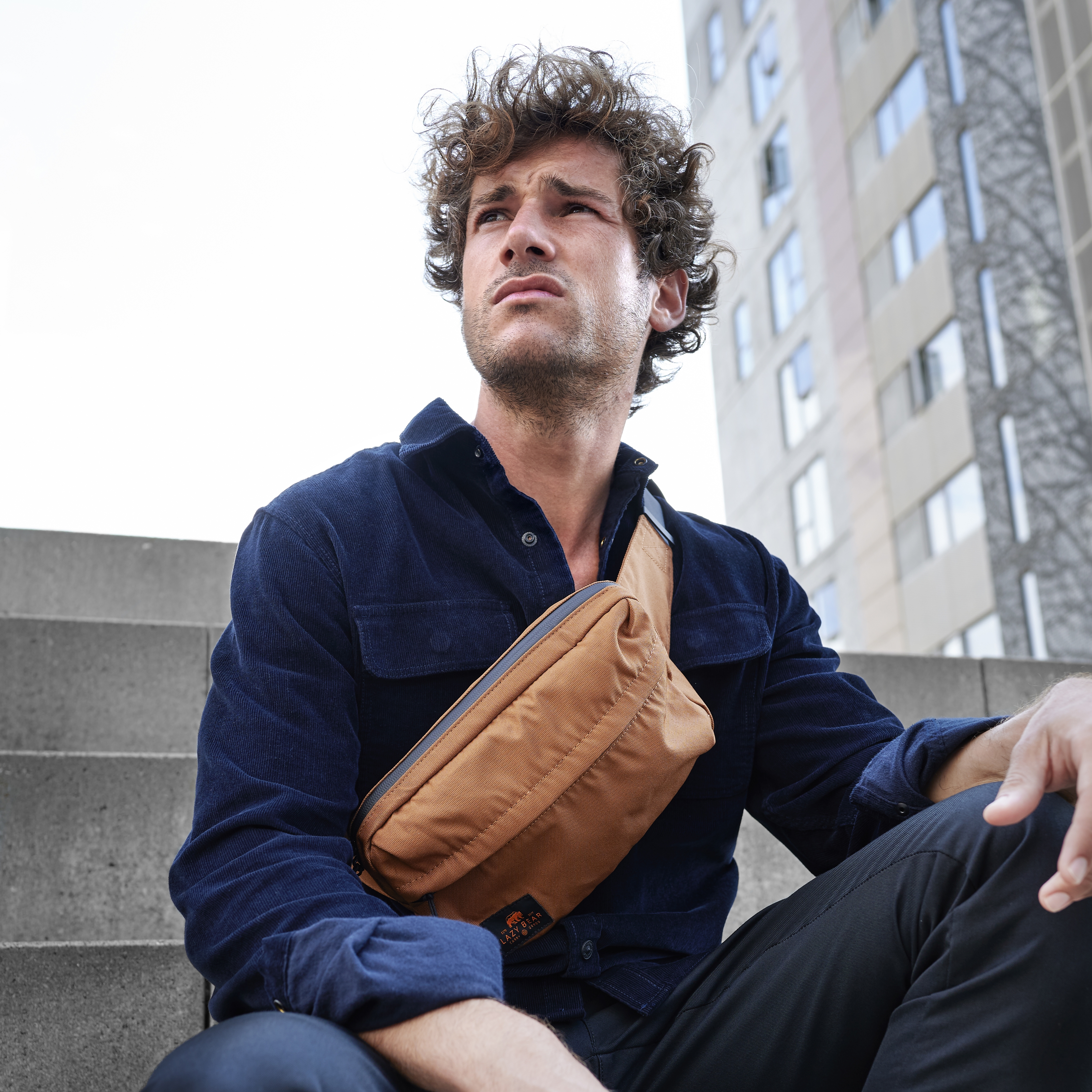 Lannie Braune Faltbare Bauchtasche - 8
