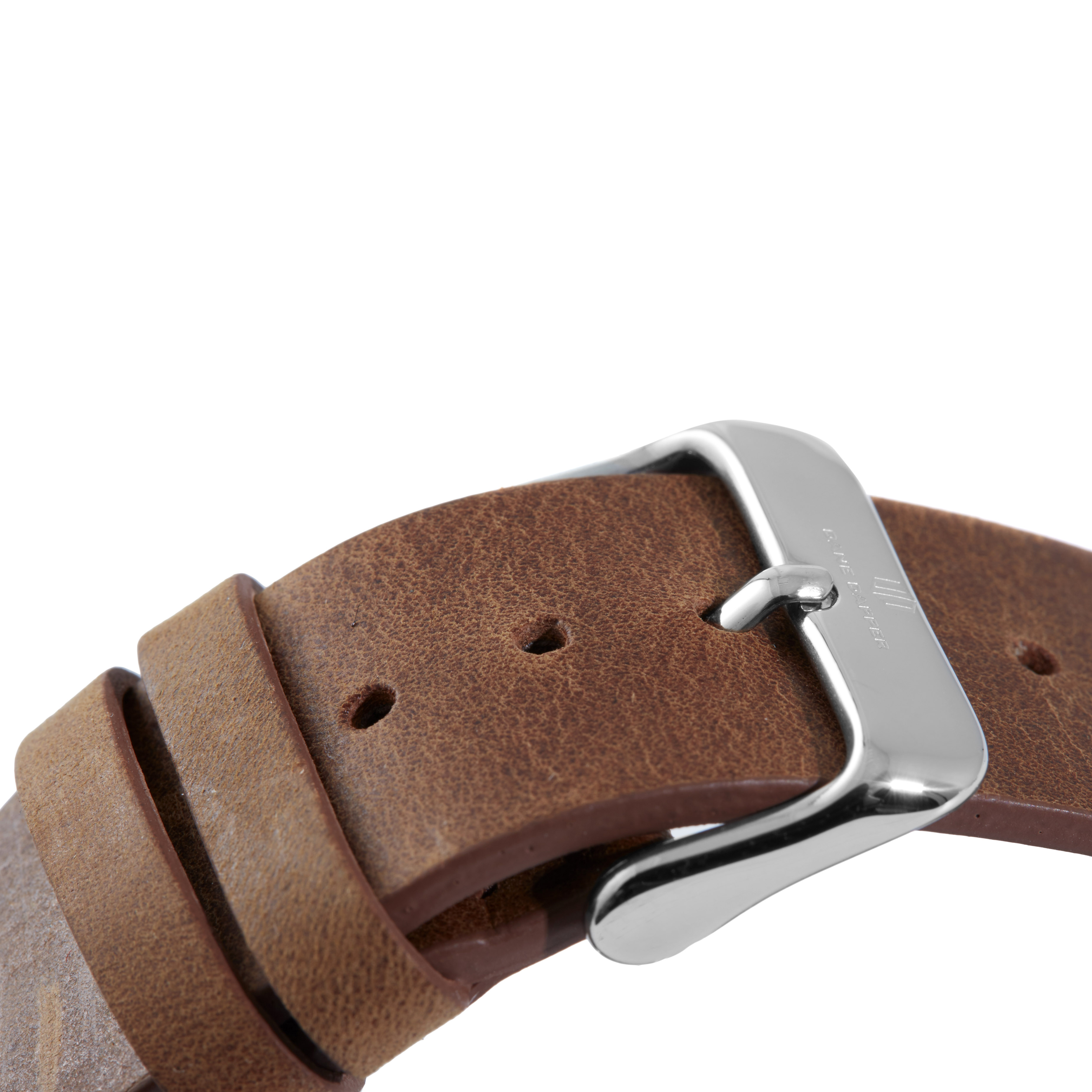 Brown & Silver Troika Watch - 4