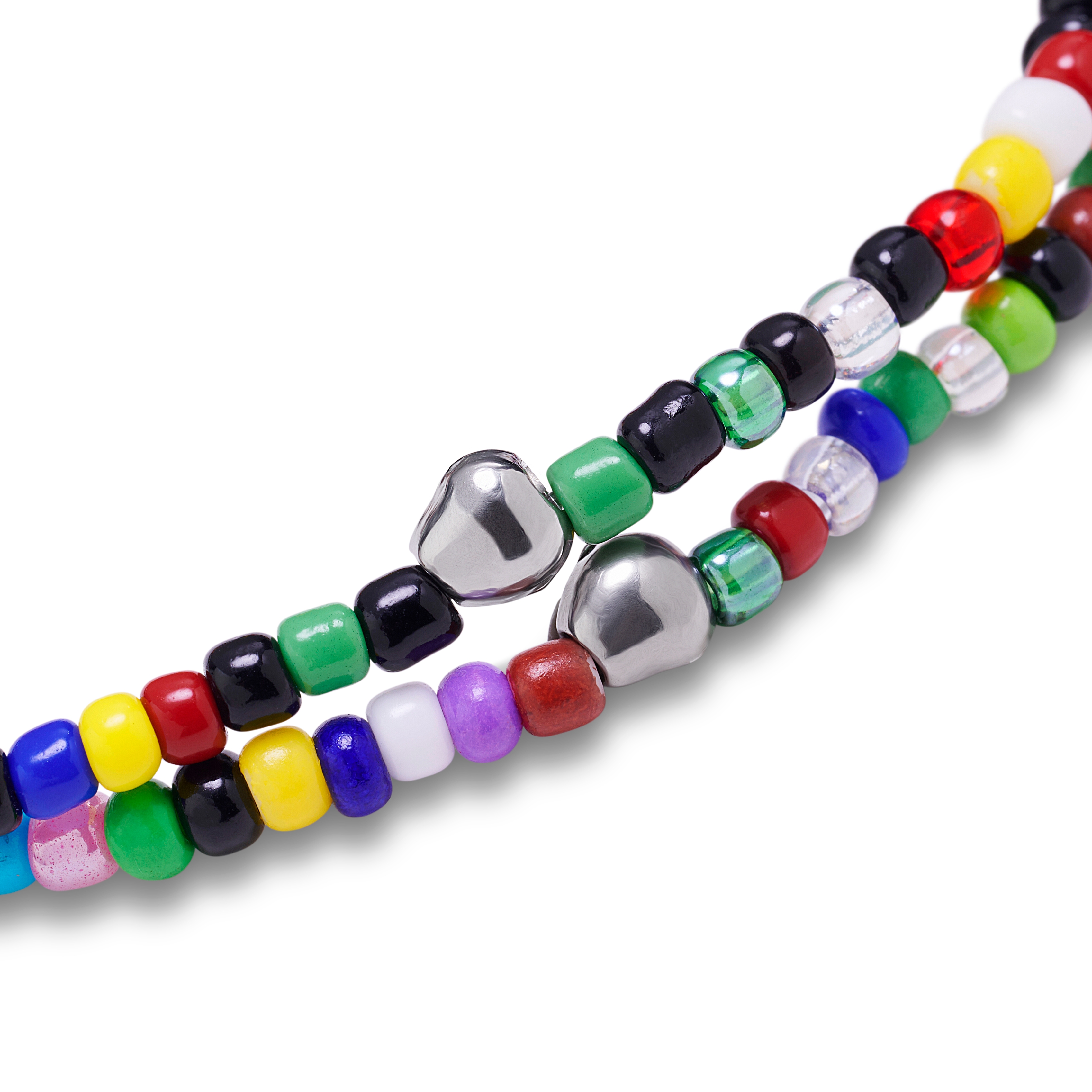 Amalfi | Barevný originální náramek ze skleněných korálků - 2