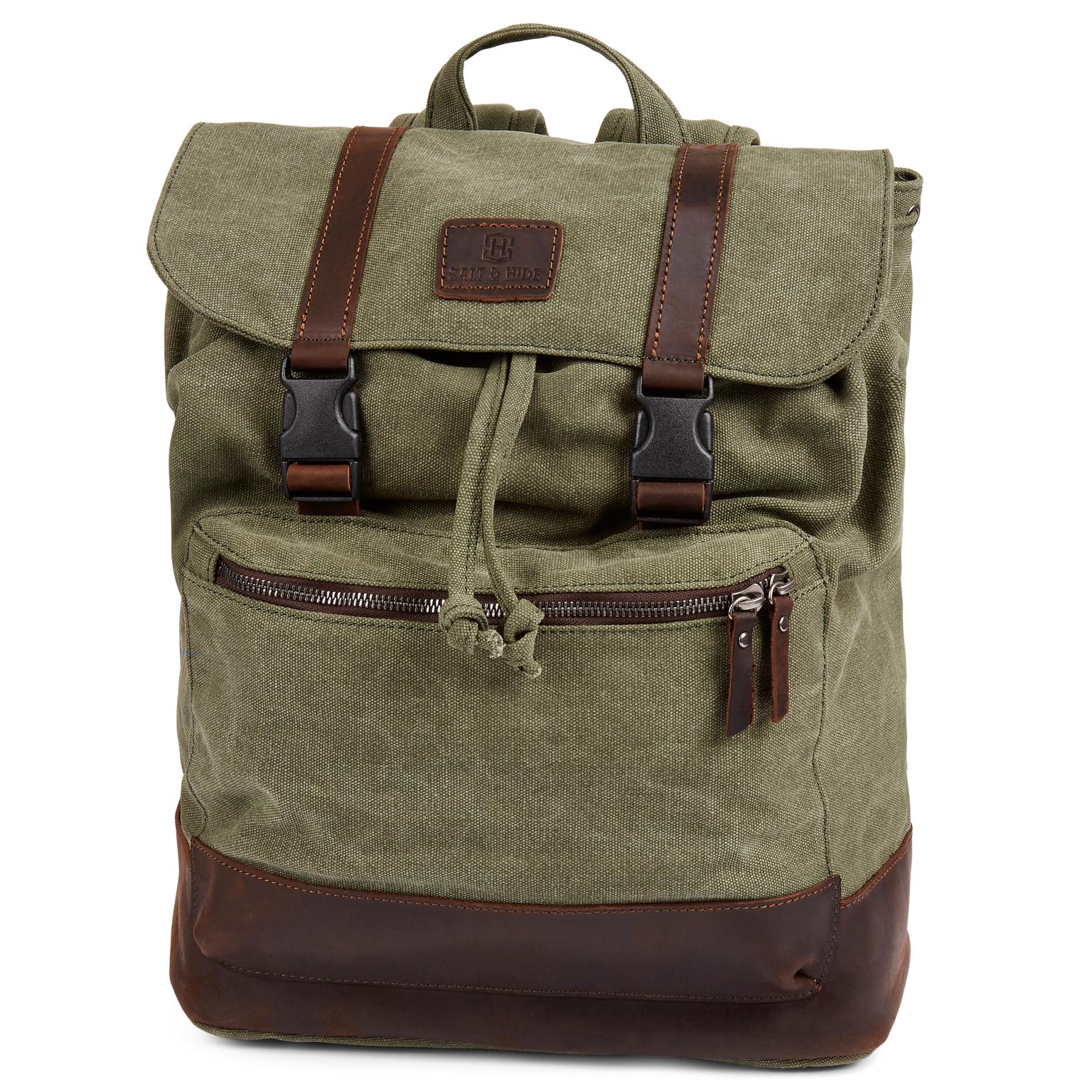 Sam Green & Brown Backpack Sam Green & Brown Backpack