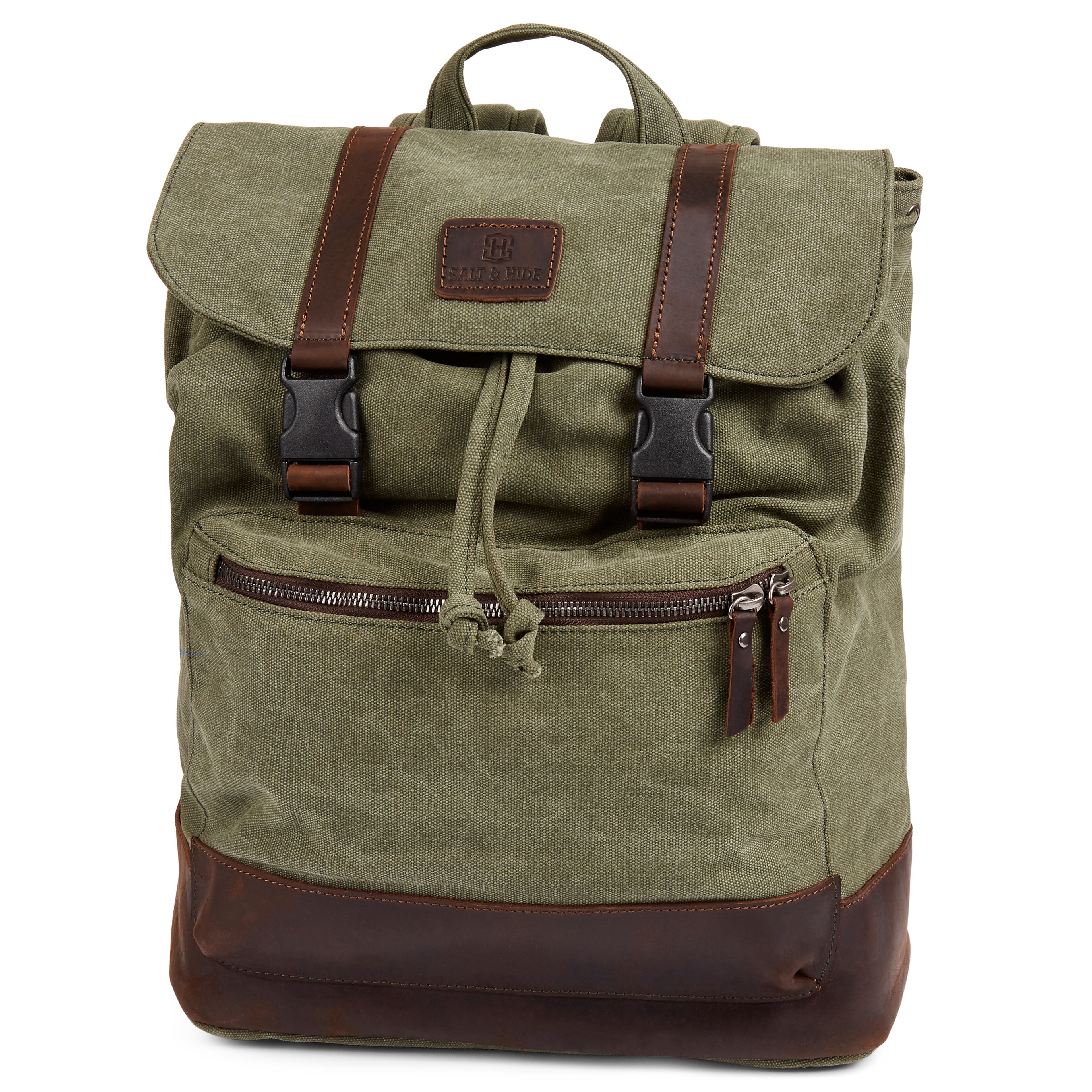 Sam Green & Brown Backpack 