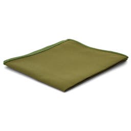 Fazzoletto da taschino basic verde foglia 