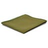 Basic Bronze Green Pocket Square