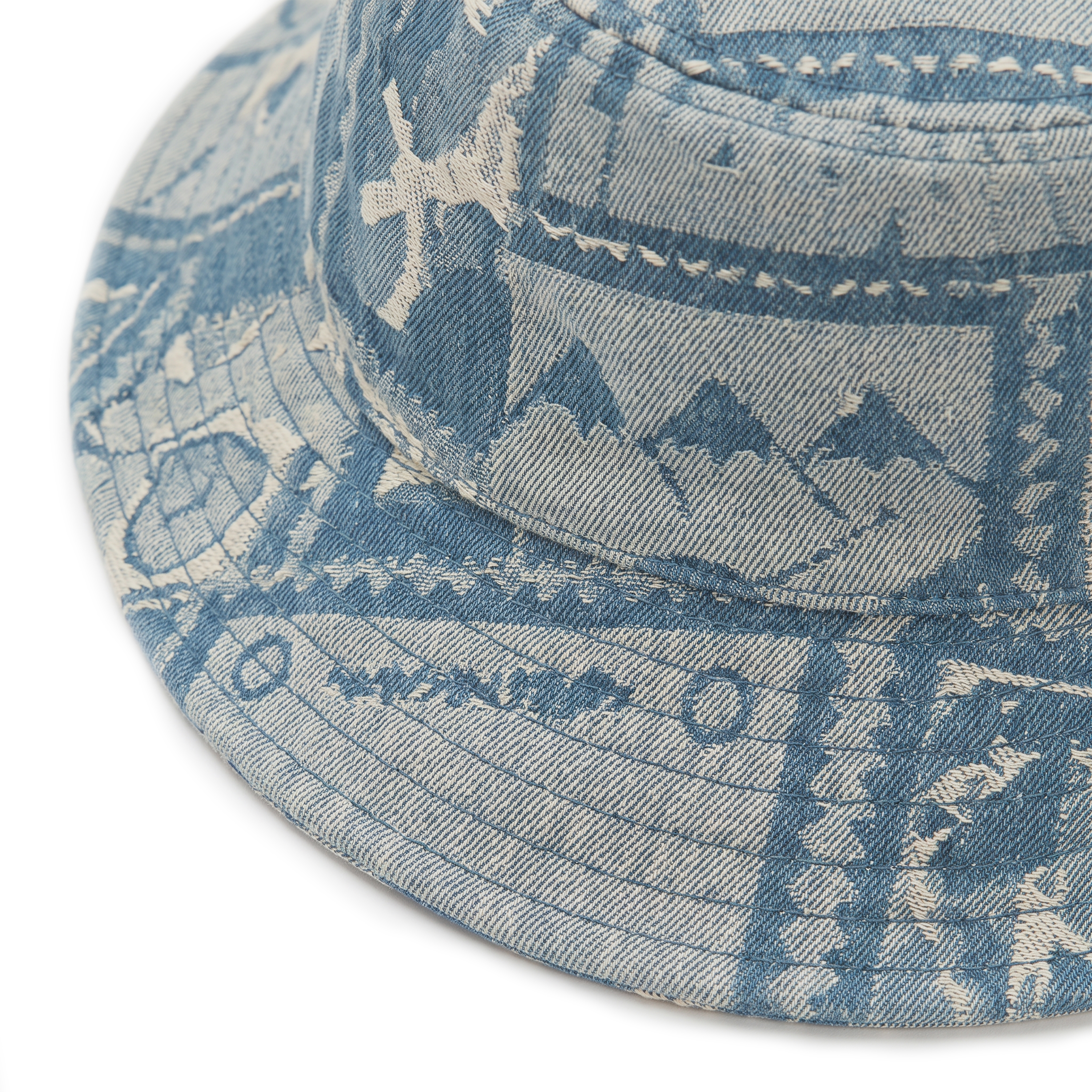 Les Deux | Stamp Denim Bucket Hat - 2