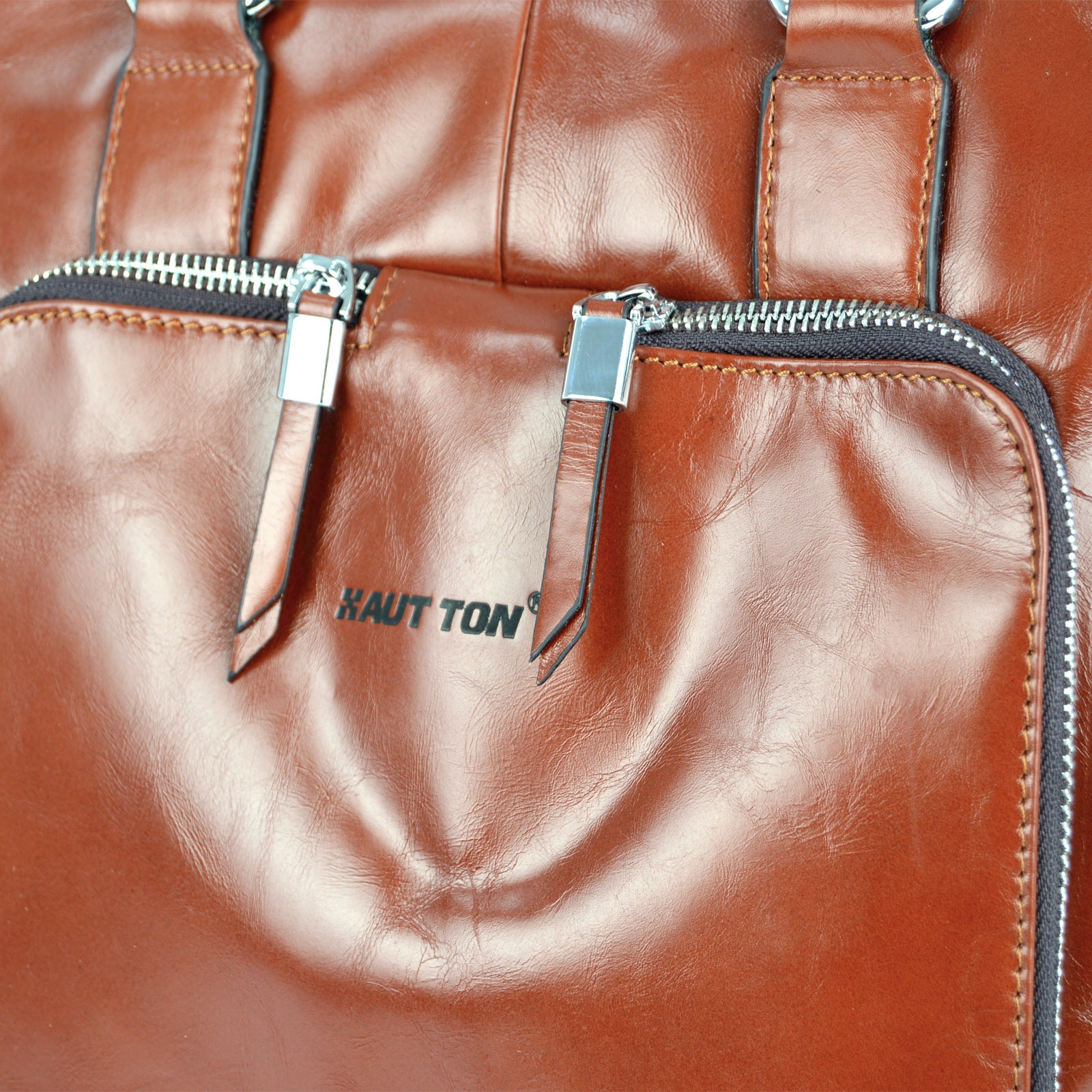 Rødbrun Fashion Skulderveske - 6