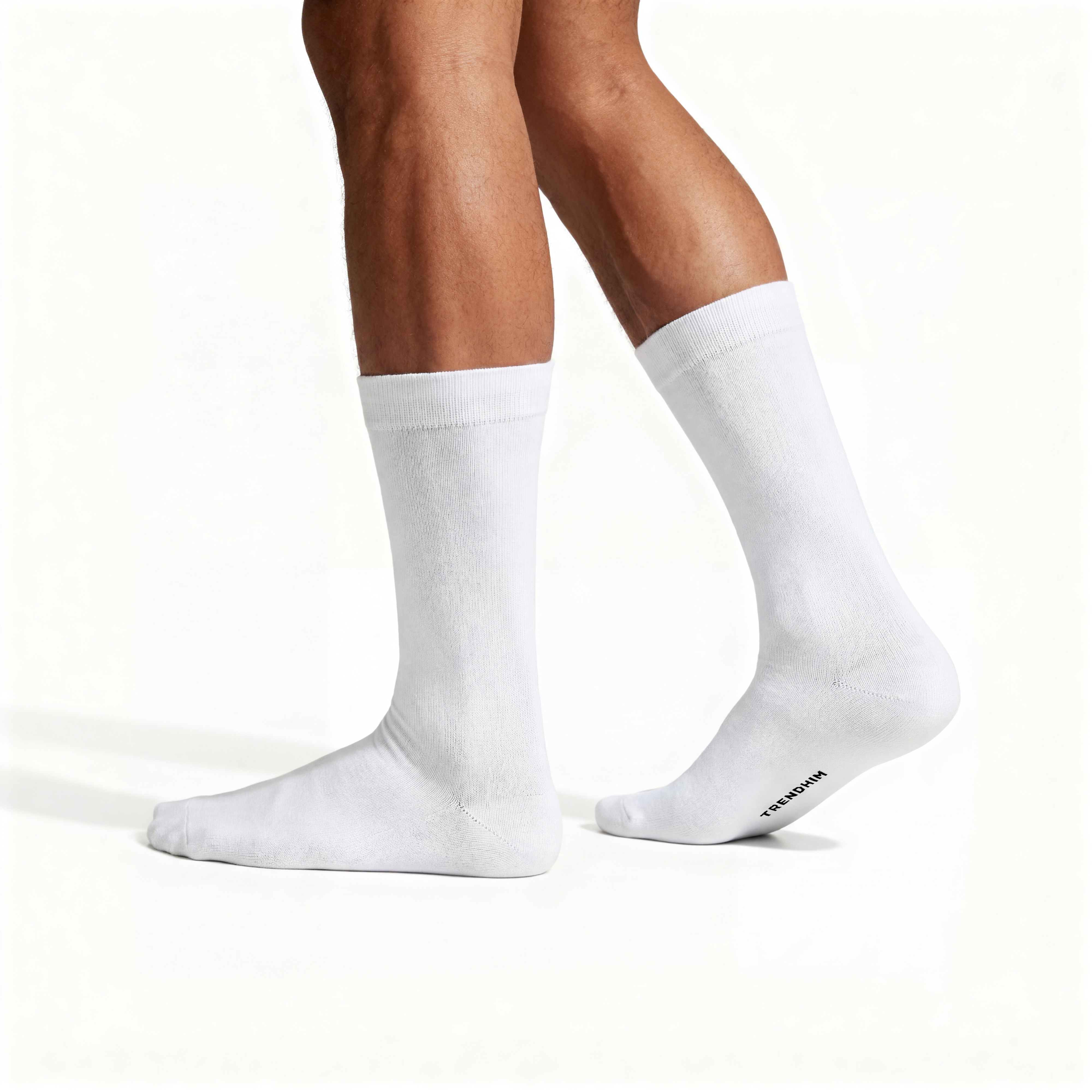 TrueFeel | Weiße Bambus-Crew-Socken - 3