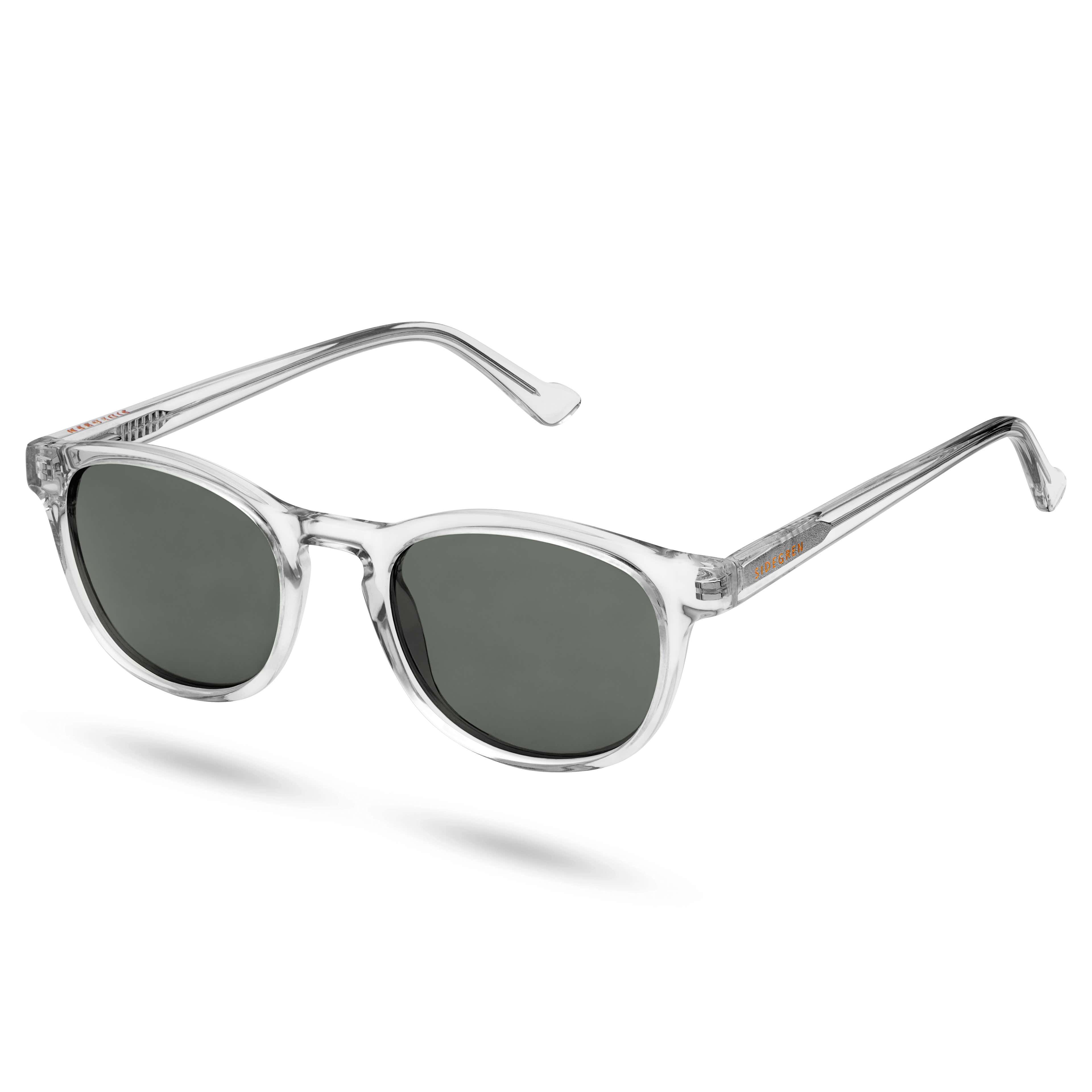 Classic Clear Polarised Smokey Sunglasses