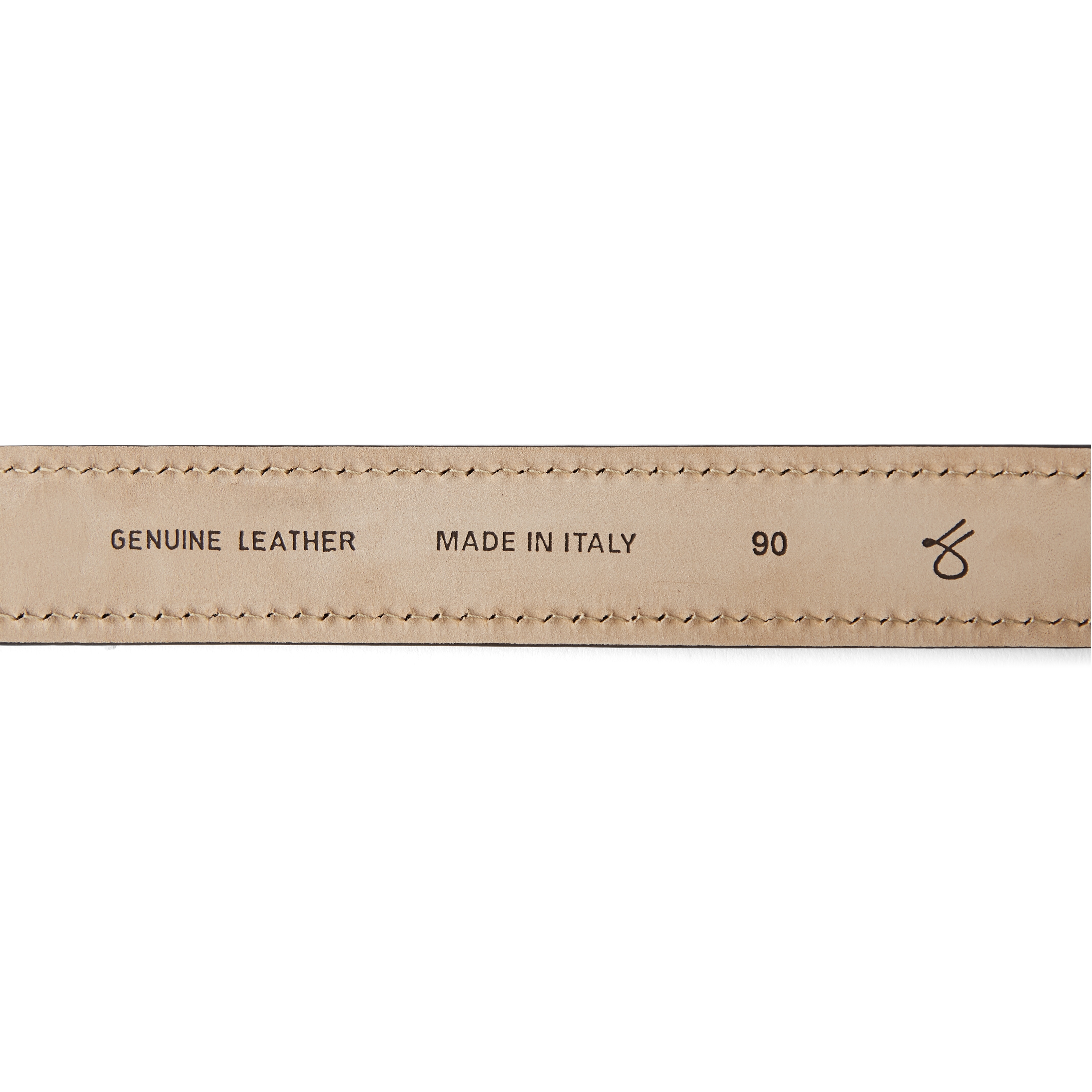 Ceinture en cuir noir Faron - 7