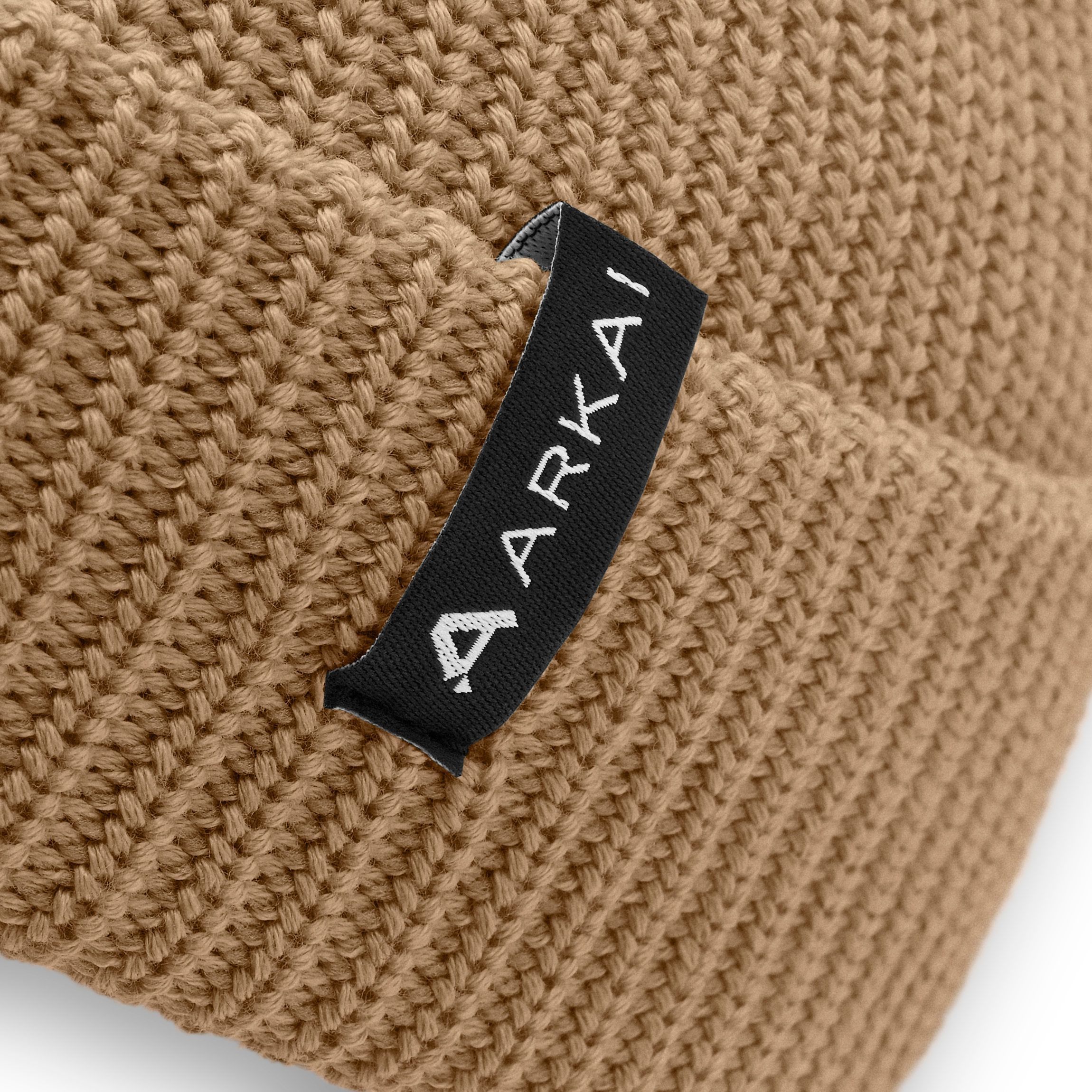 Nordic | Sand Fisherman Polyester Beanie - 4