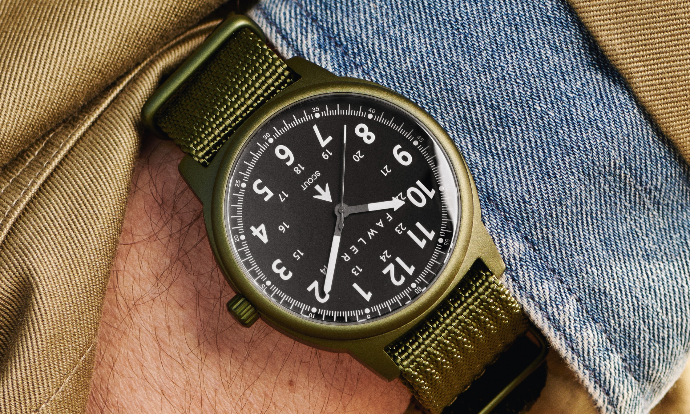 Taport Orologio Da Polso Uomo Donna In Pelle Blu Con Quadrante Rotondo – Regalo Con Batteria Di Ricambio - 3