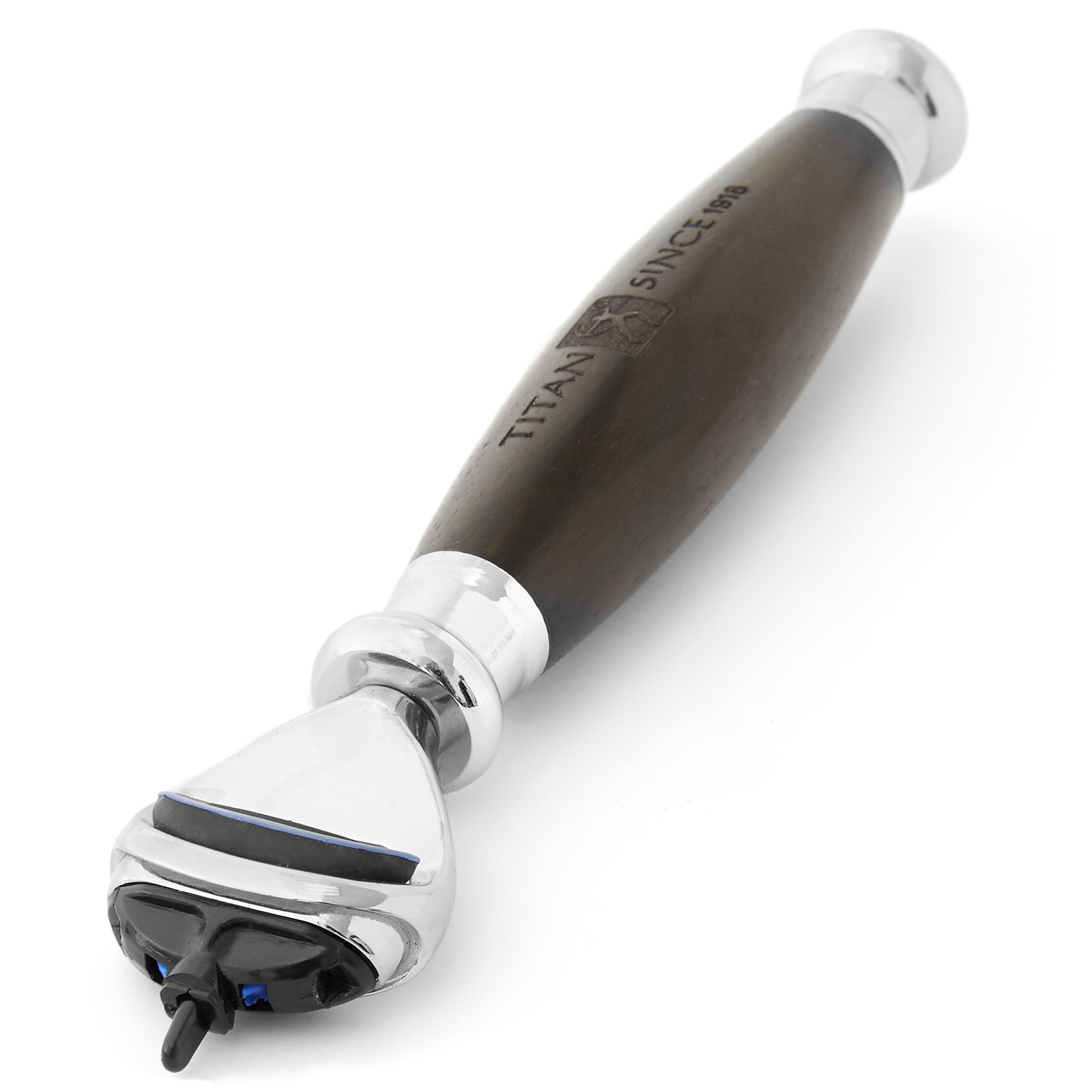 Črn ebenovinast brivnik za Fusion rezila - 5