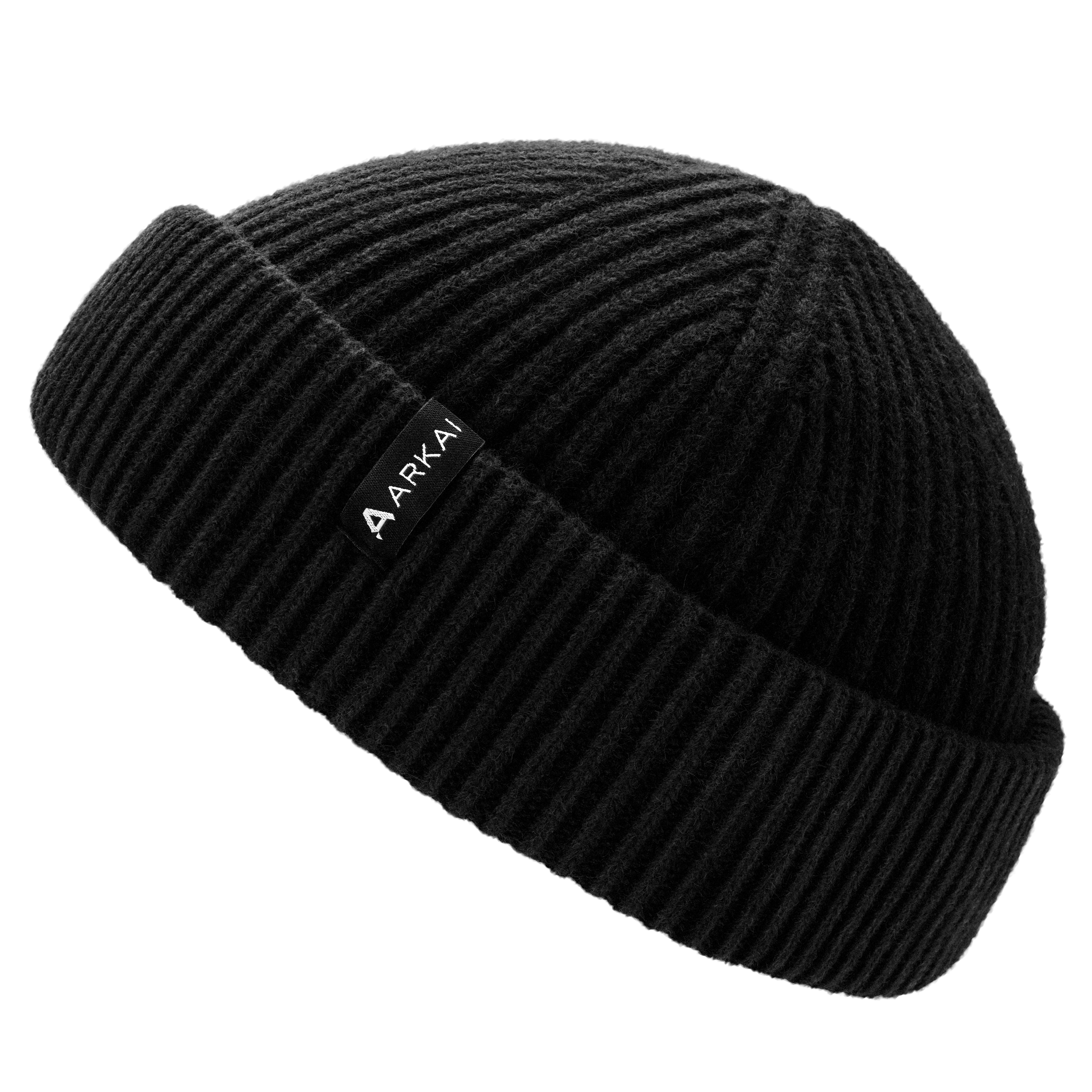 Nordic | Rybárska čiapka z vlnenej zmesi v čiernej farbe - 3