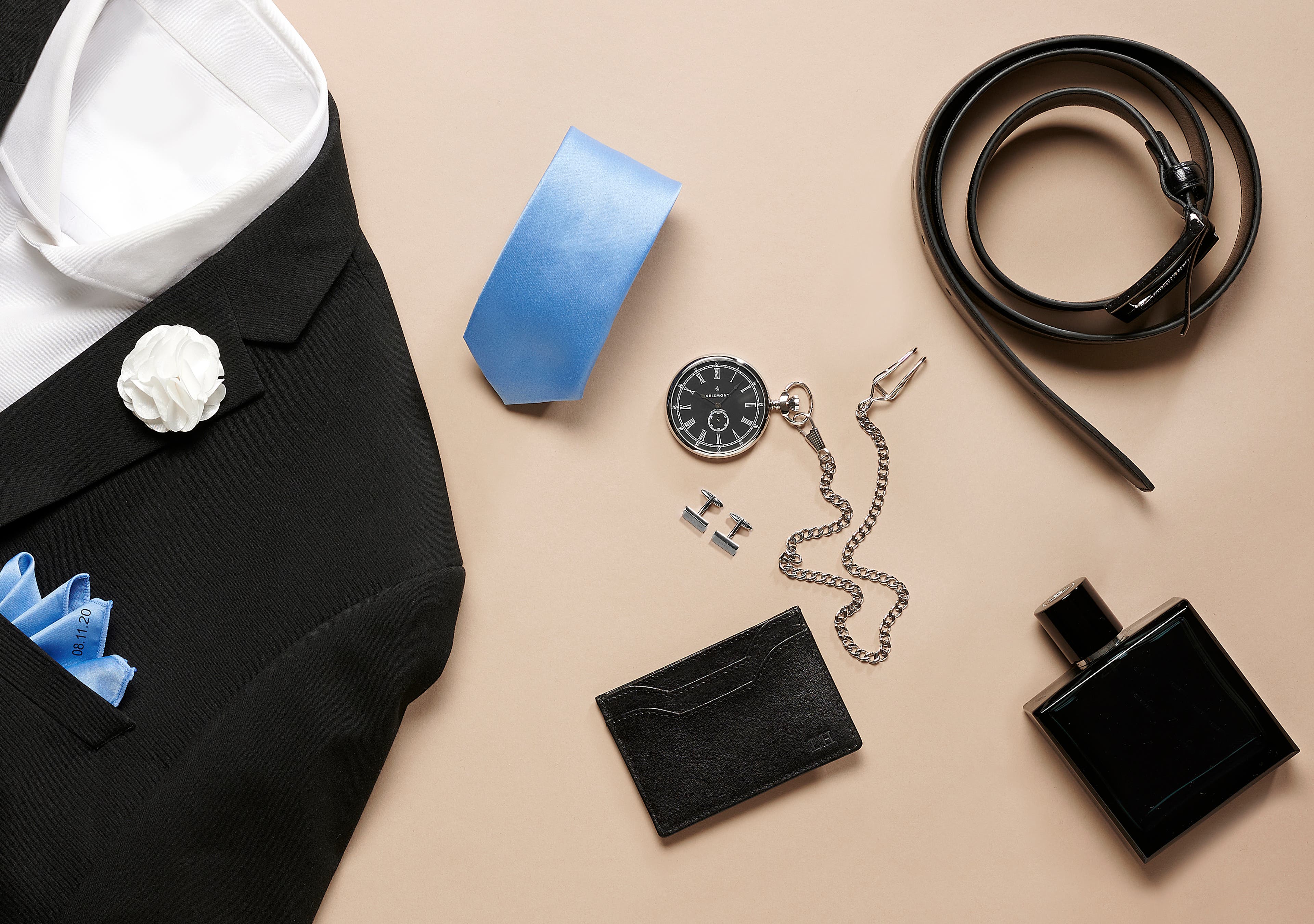 Personalized Accessories for Your Wedding Suit