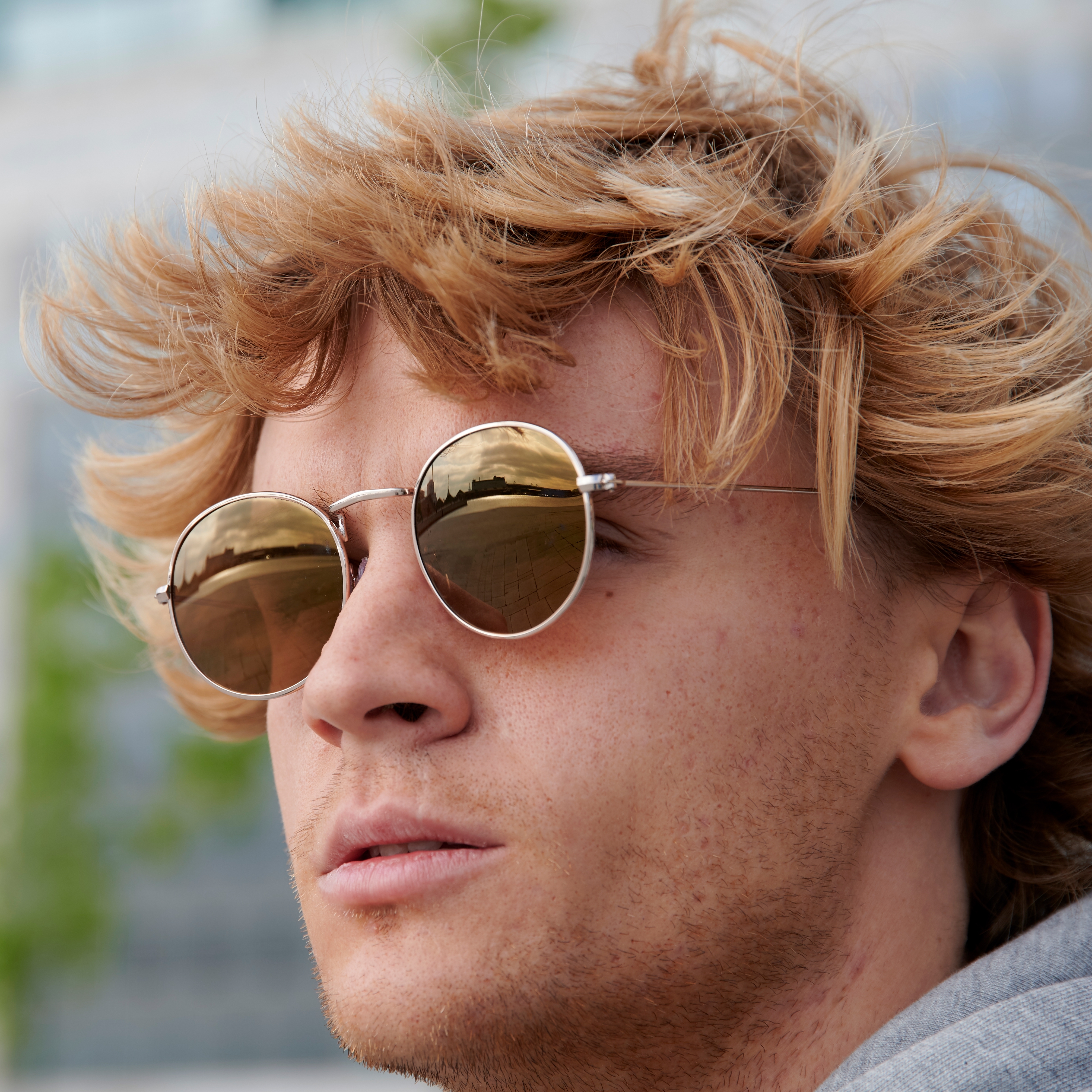 Waylon Gold-Tone & Gold-Mirror Vista Sunglasses - 2