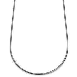 Essentials | Collar de cadena de serpiente plateado de 3 mm