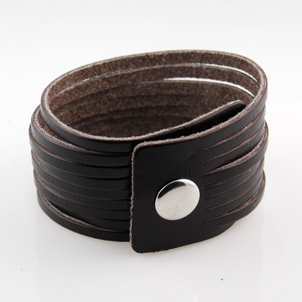 TRENDHIM - Multi Brown Læderarmbånd - 2