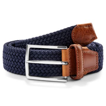 Vincio | Cintura elastica blu scuro