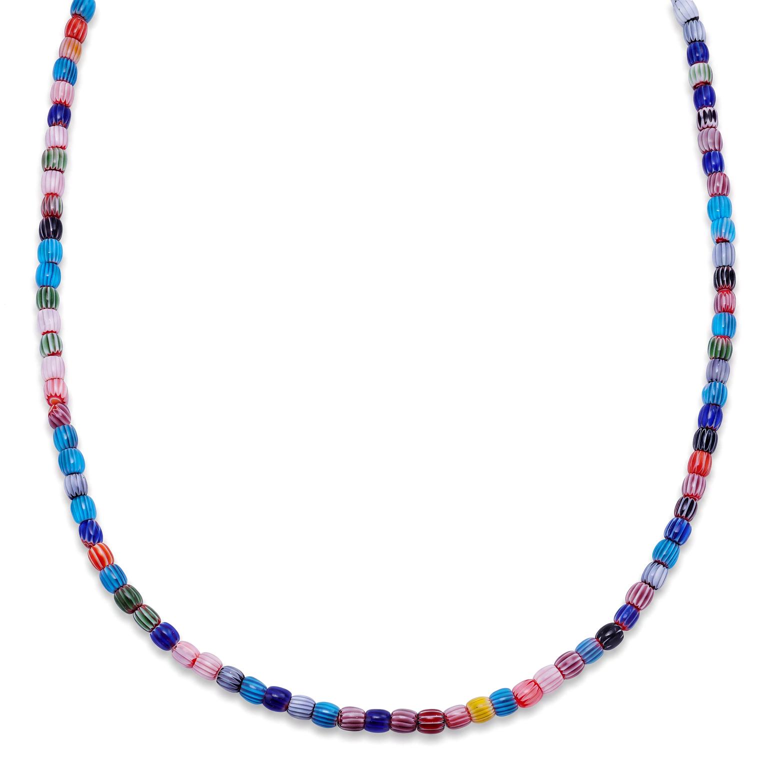 Pearlmania | Confetti Multicolour Glass Bead Necklace Pearlmania | Confetti Multicolour Glass Bead Necklace