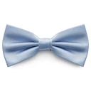 Shiny Baby Blue Basic Pre-Tied Bow Tie Shiny Baby Blue Basic Pre-Tied Bow Tie