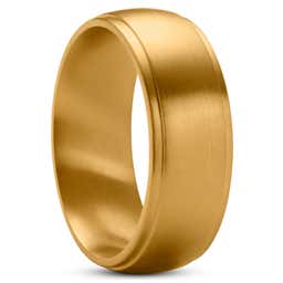 Aesop | 8 mm Gold-Tone Titanium With Gold-Tone Center Ring
