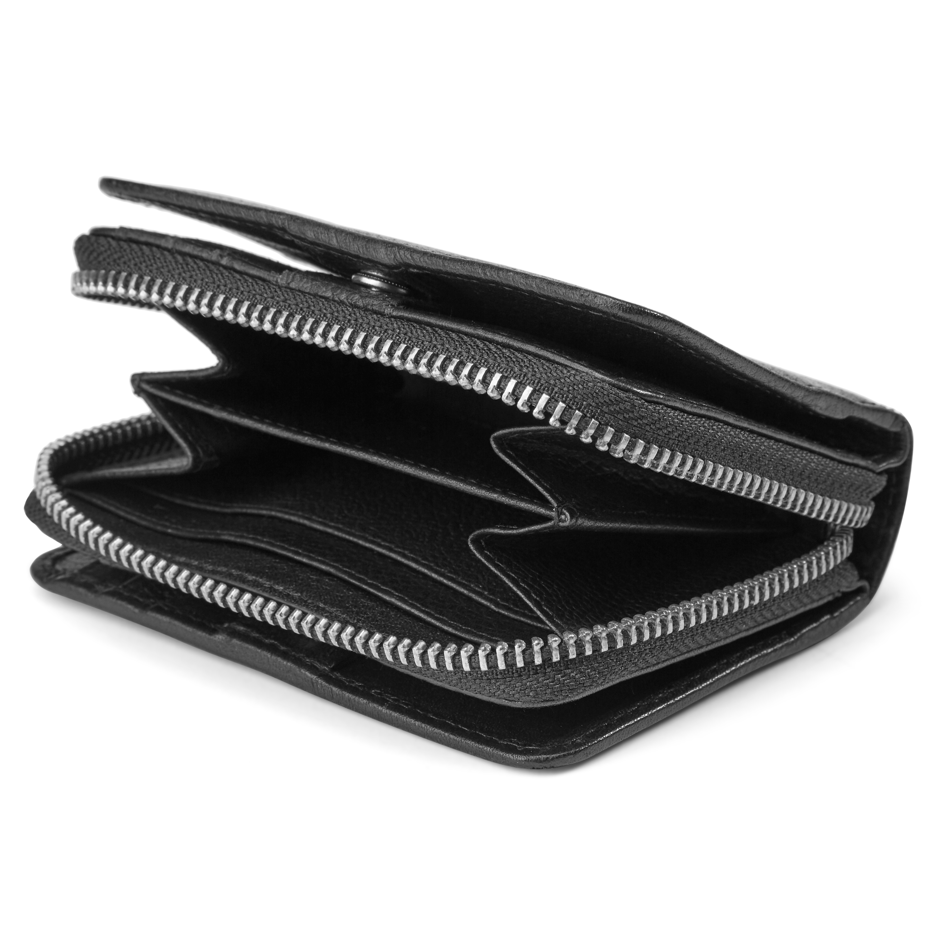 Lorn Svart RFID-Blokkerende Skinnlommebok - 2