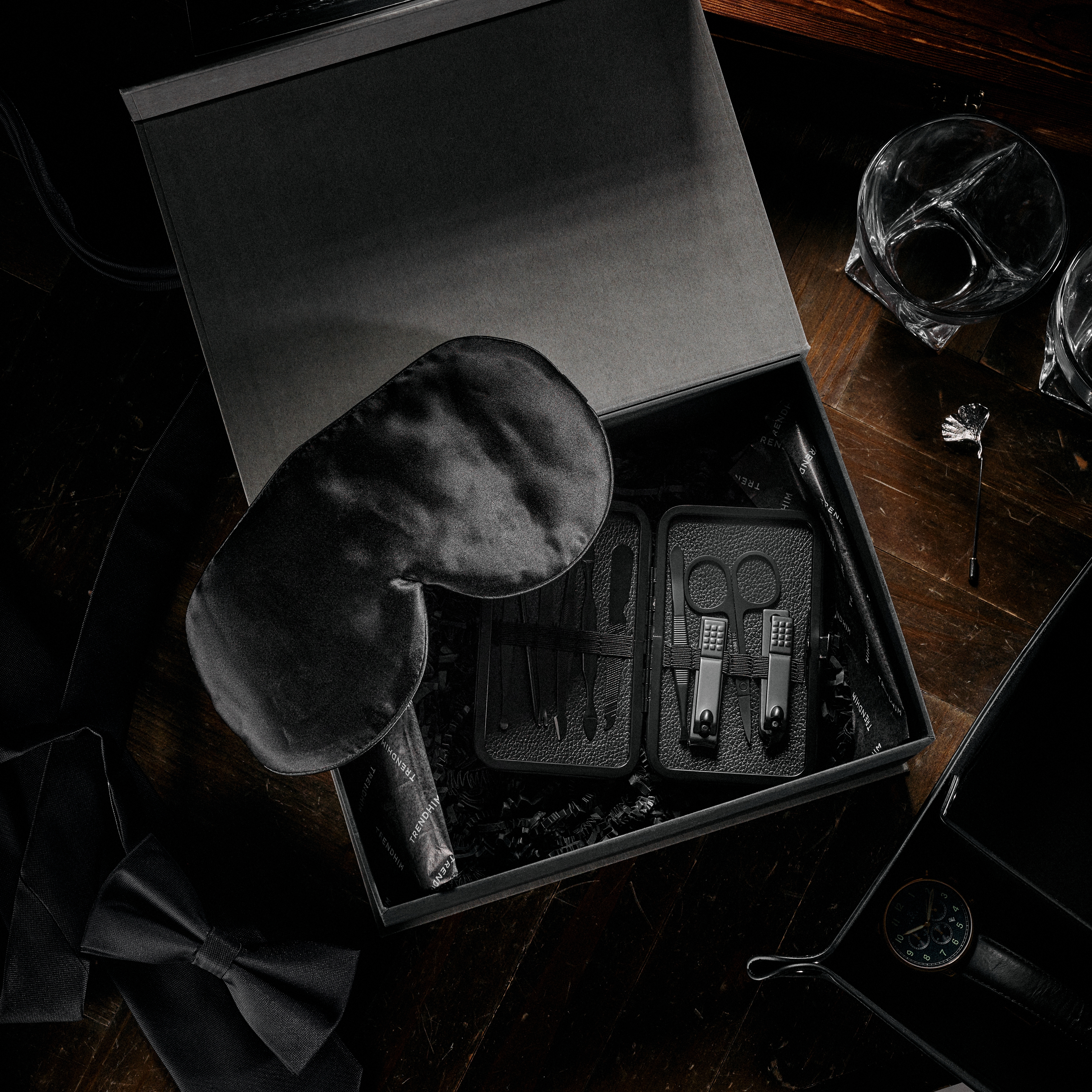 Deluxe Zelfzorg Geschenkset voor Reizigers | Zwart - 2