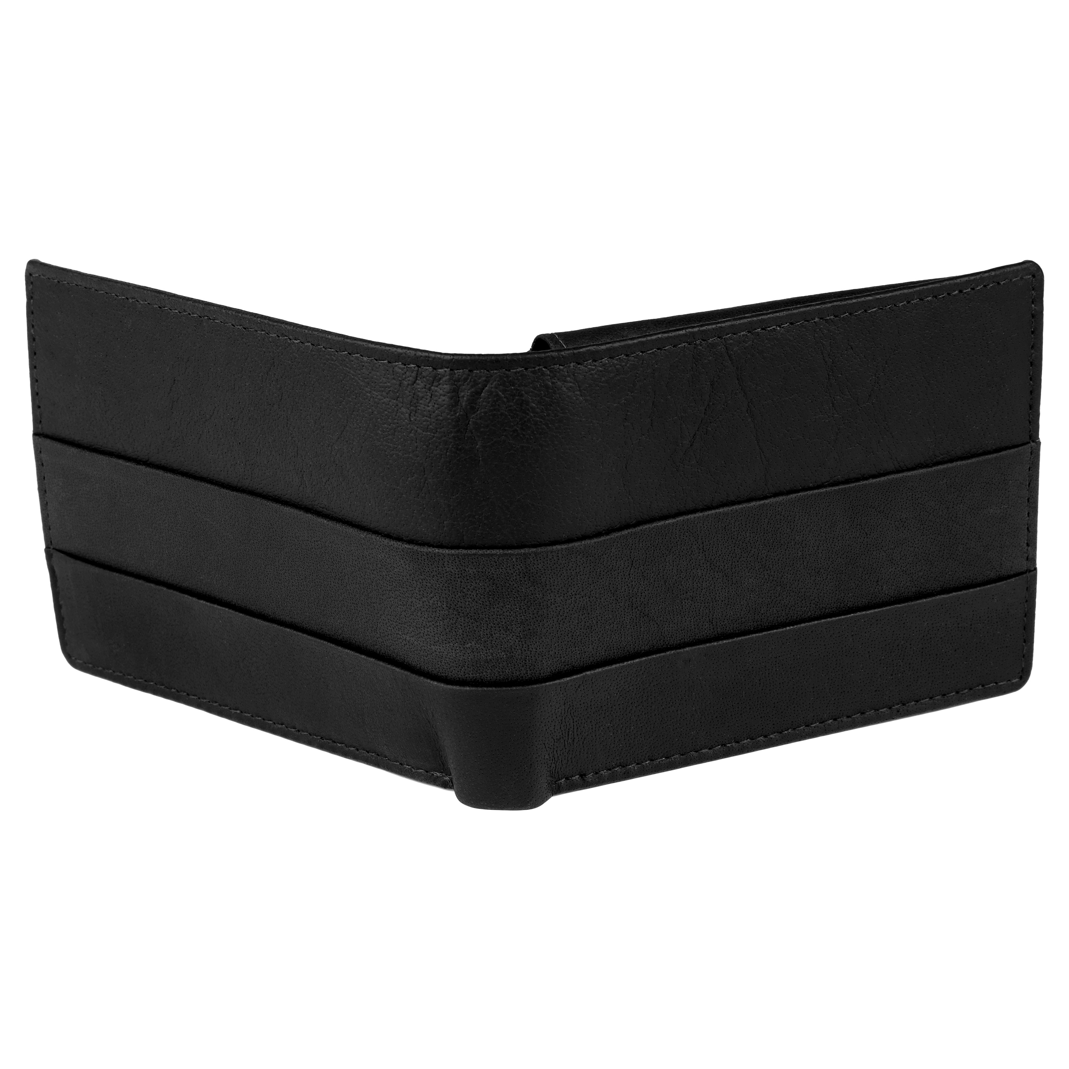 Oxford Svart Skinnlommebok - 3