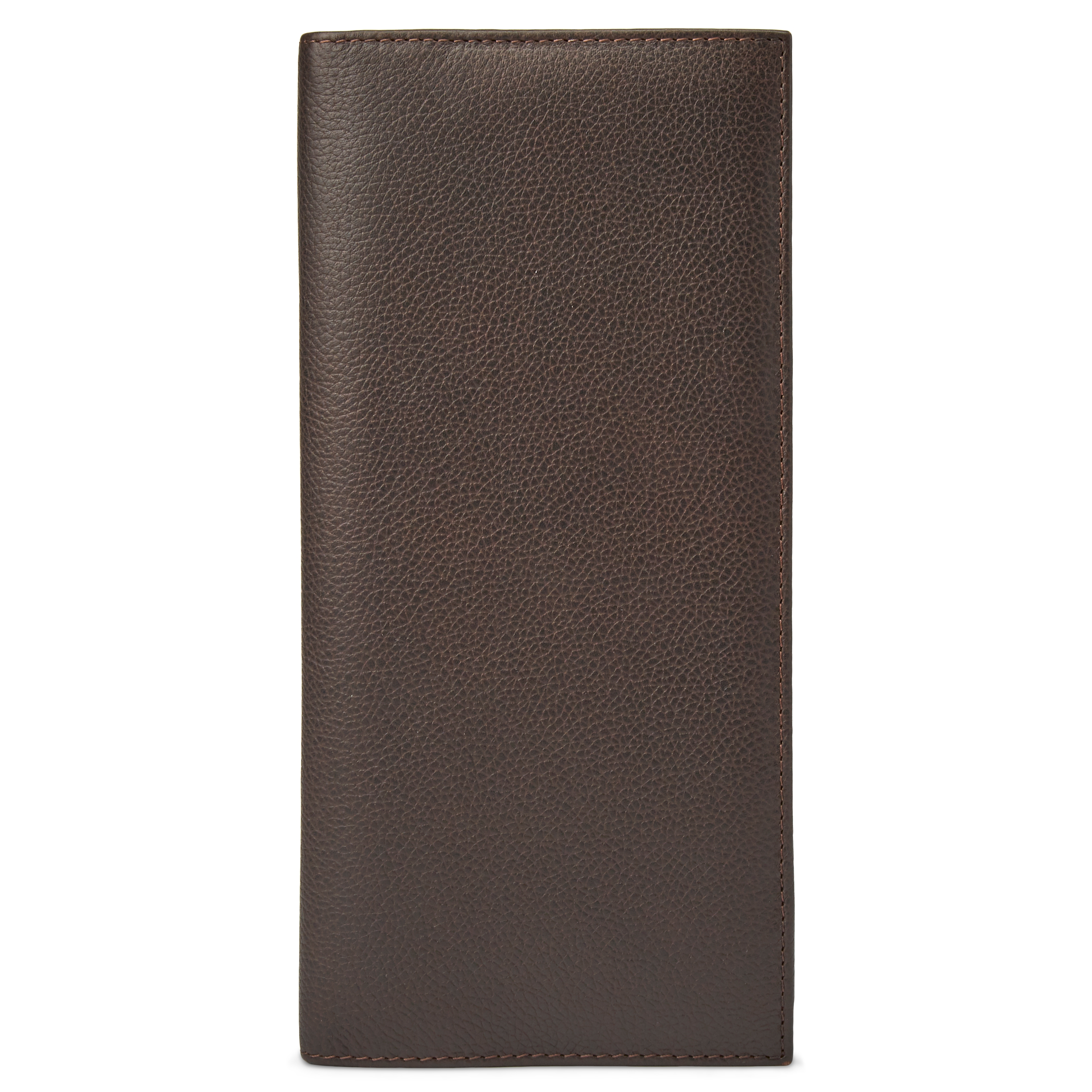 Lowe Dark-Brown Leather RFID-Blocking Travel Wallet    - 6
