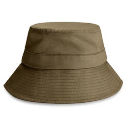 Lacuna | Army Green Cotton Bucket Hat
