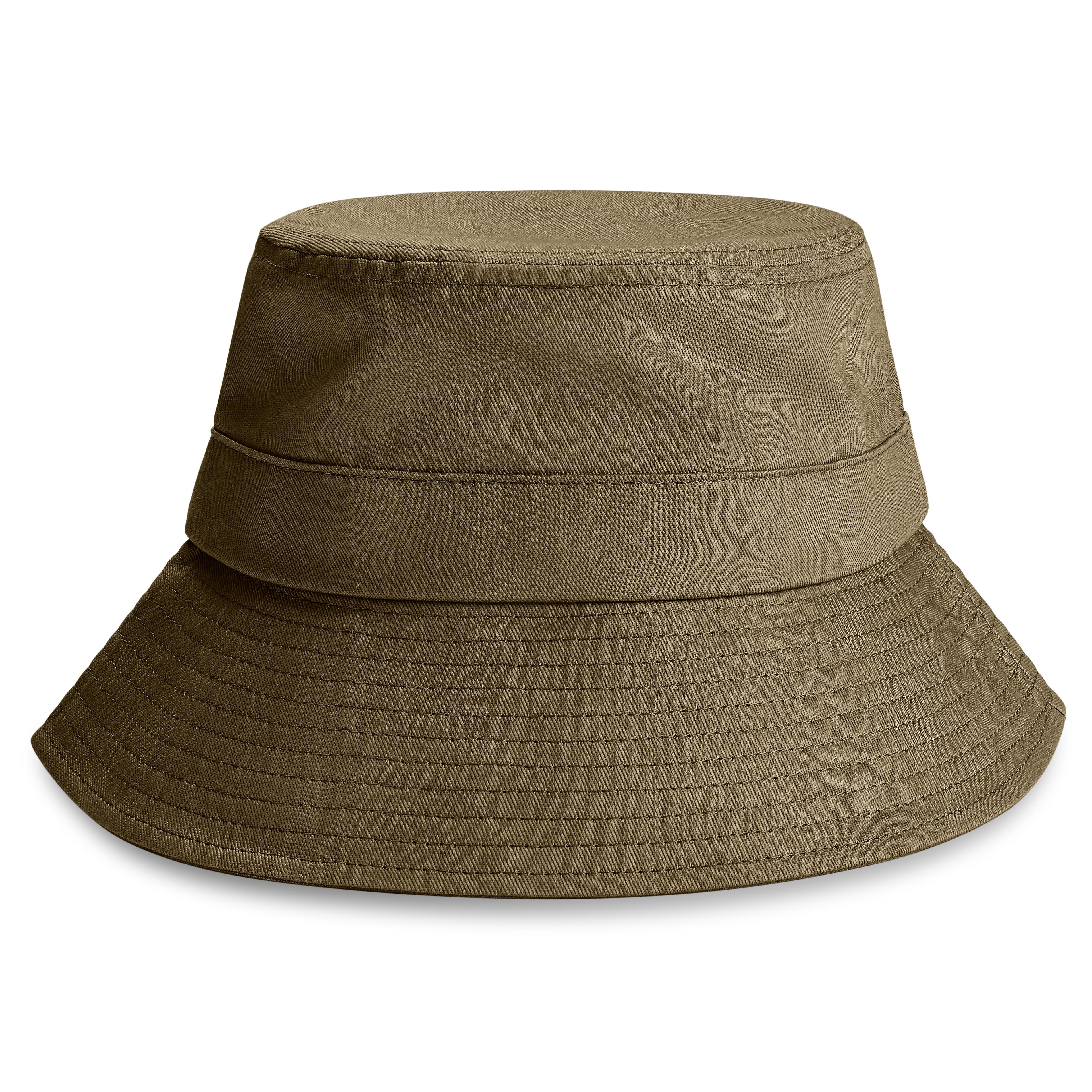 Lacuna | Klobúk v štýle bucket z bavlny vo vojenskej zelenej farbe