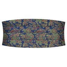 Fajínes para hombre azules