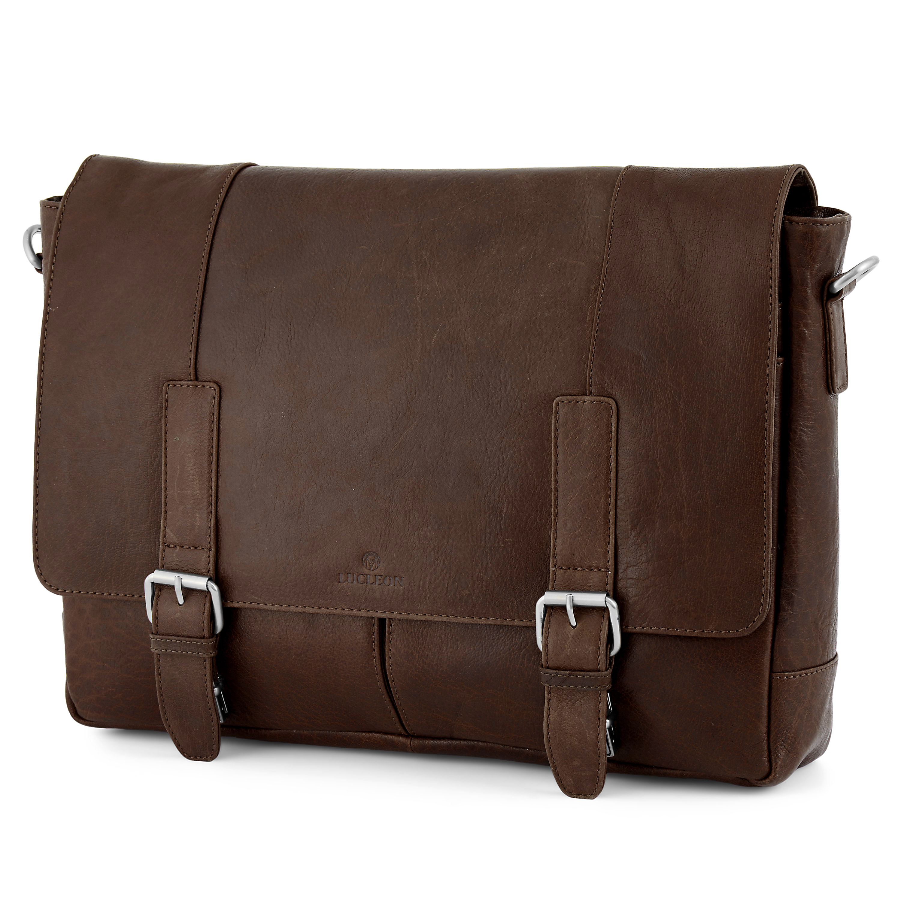 Brązowa klasyczna torba na ramię California - 3