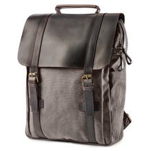 Grey backpacks