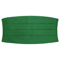 Smaragdově zelený smokingový pás Basic