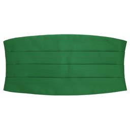 Smaragdgrüner Basic Kummerbund